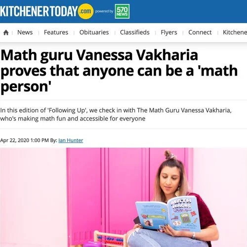 Being a ‘Math Person’ Kitchener Today April 2020