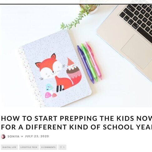 How to prep the kids for the school Auburnlane July 2020