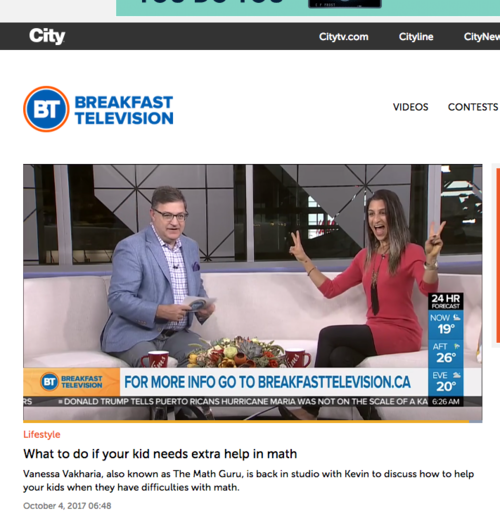 Breakfast Television October 2017