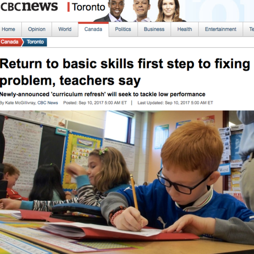 CBC News September 2017