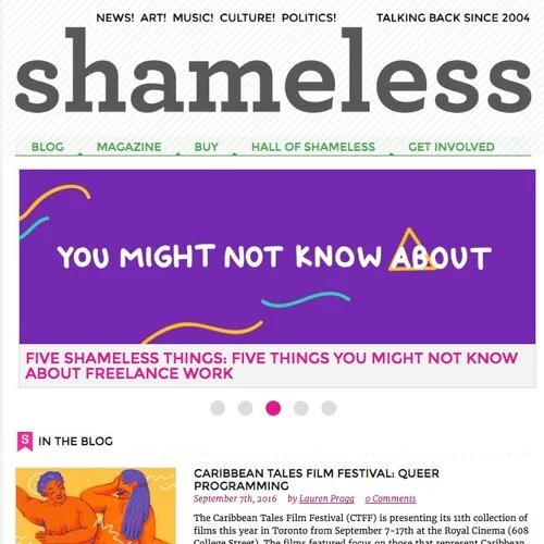 Shameless Magazine September 2013