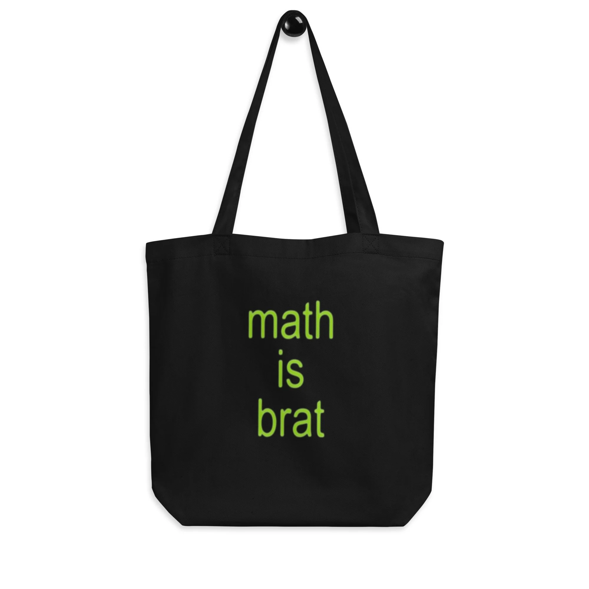 💚 Math Is Brat | Xtra Large Tote