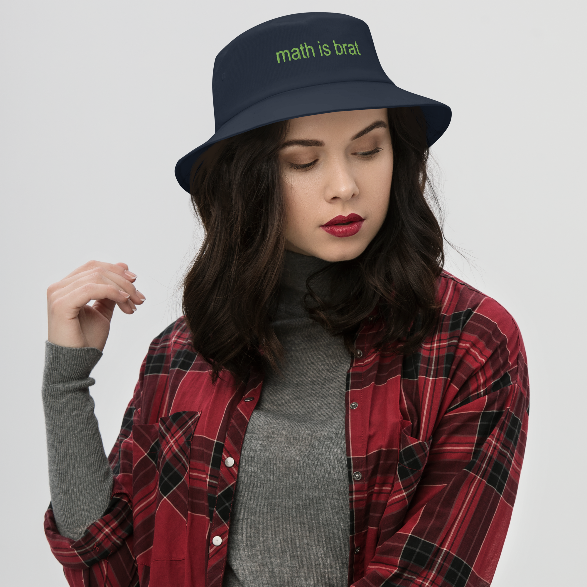 bucket-hat-i-big-accessories-bx003-navy-front-6a624eb92edc4.png