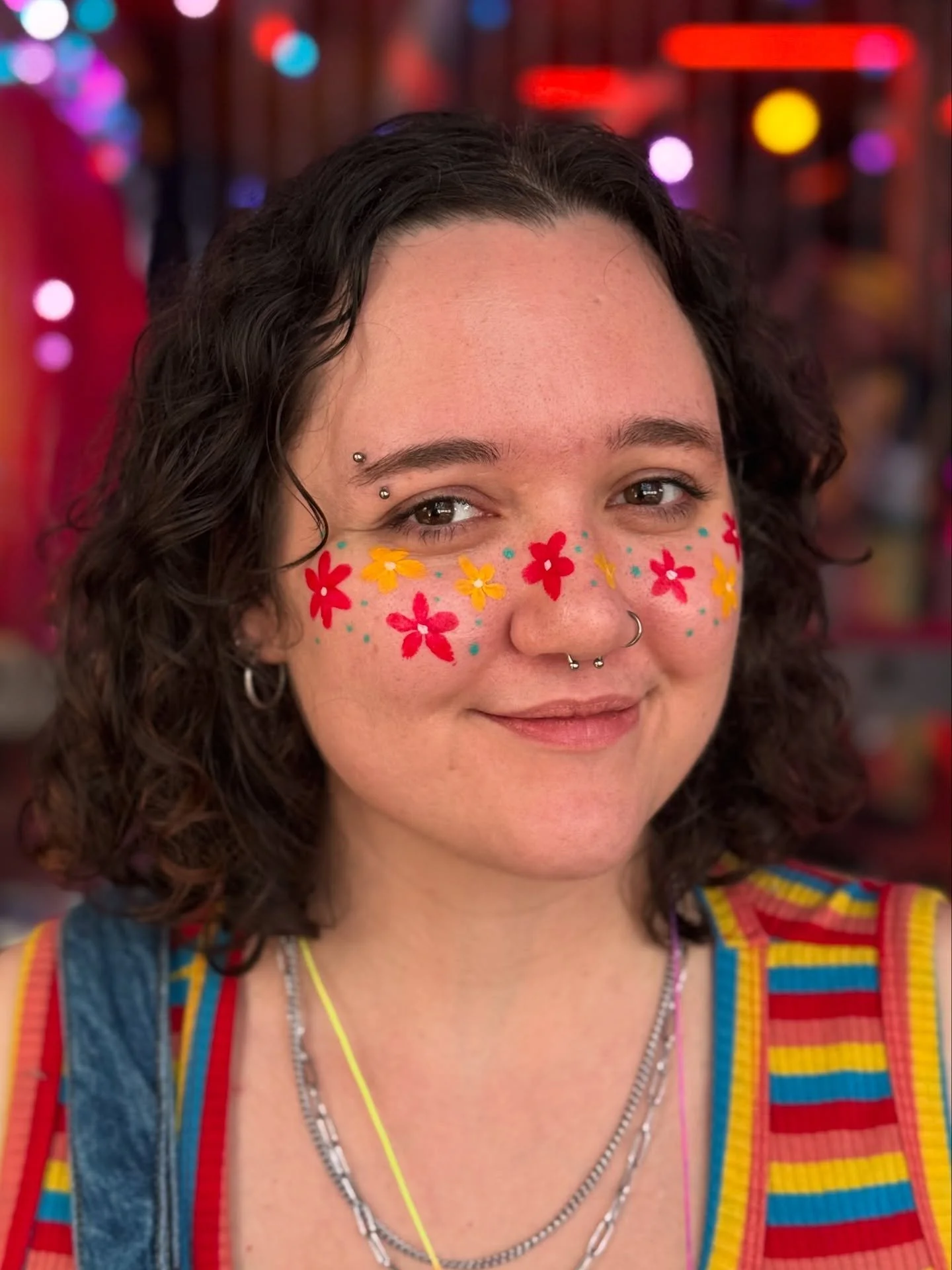 Face paint photo dump from the last few months &bull; &bull; &bull; 🎨🖌️✨ &bull; &bull; &bull; Quelques peintures sur visage des derniers mois

Thank you again to @planetfabulon Solar Flair, @frootersparty Frooters,  @panoplycollective Panoply Colle
