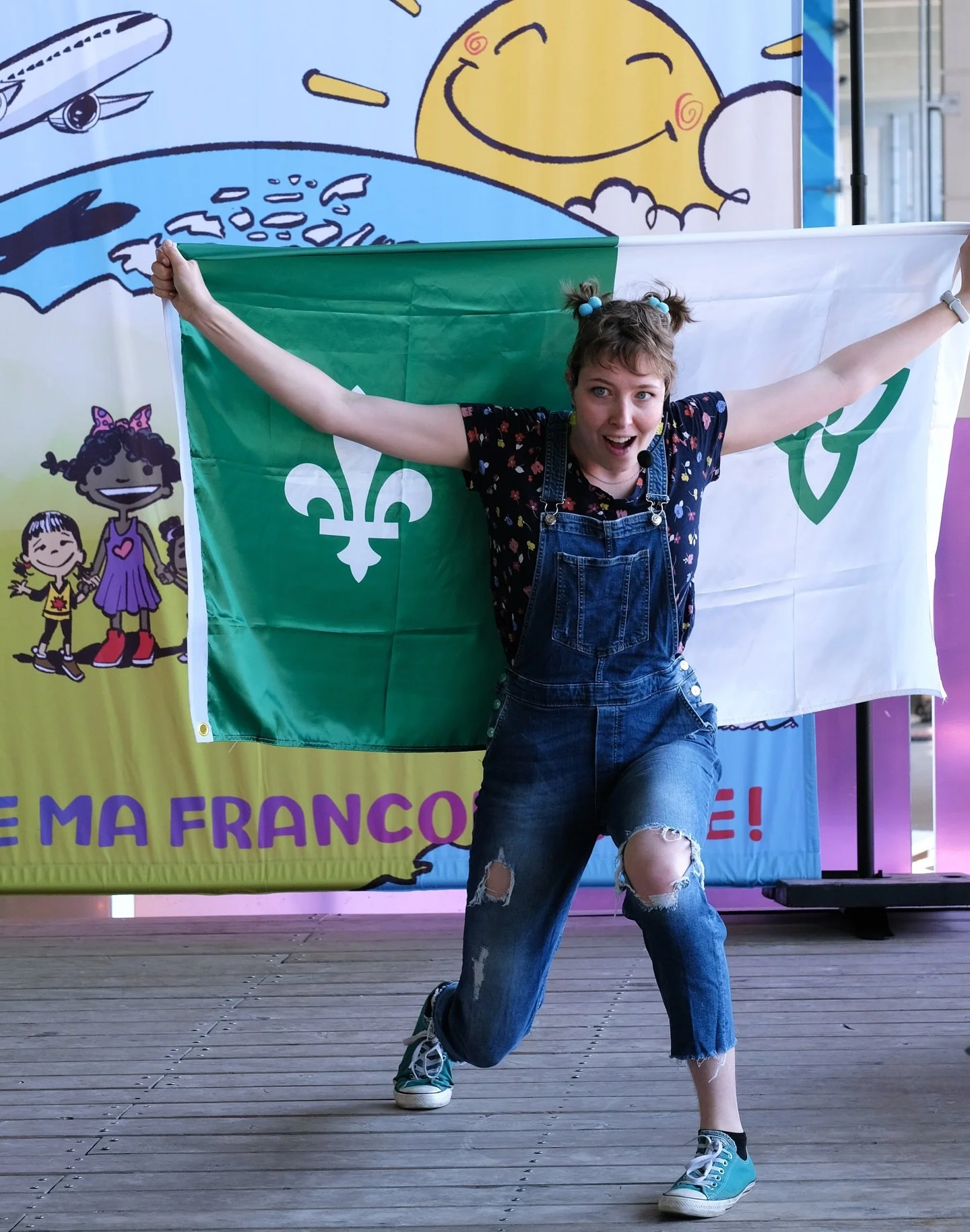 Joyeuses f&ecirc;tes des francos de l&rsquo;Ontario ! 💚🤍

Le drapeau franco-ontarien a 50 ans aujourd&rsquo;hui, et je suis fi&egrave;re de pouvoir f&ecirc;ter avec autant de fiert&eacute; mon identit&eacute; franco-ontarienne ! 🤗 Gr&acirc;ce au s