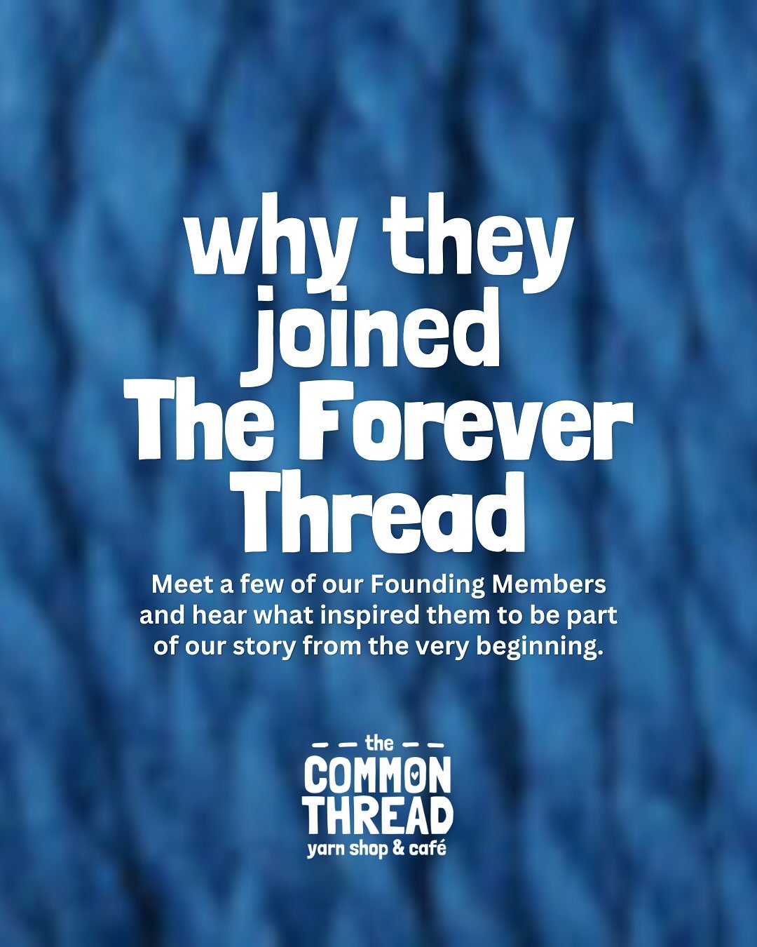 ✨ Meet a few of the amazing makers who&rsquo;ve already joined The Forever Thread &mdash; our first (and only!) round of Founding Members.

Their words mean the world 💛 

Only 6 spots left to join our flock of fiber fanatics before we open our doors