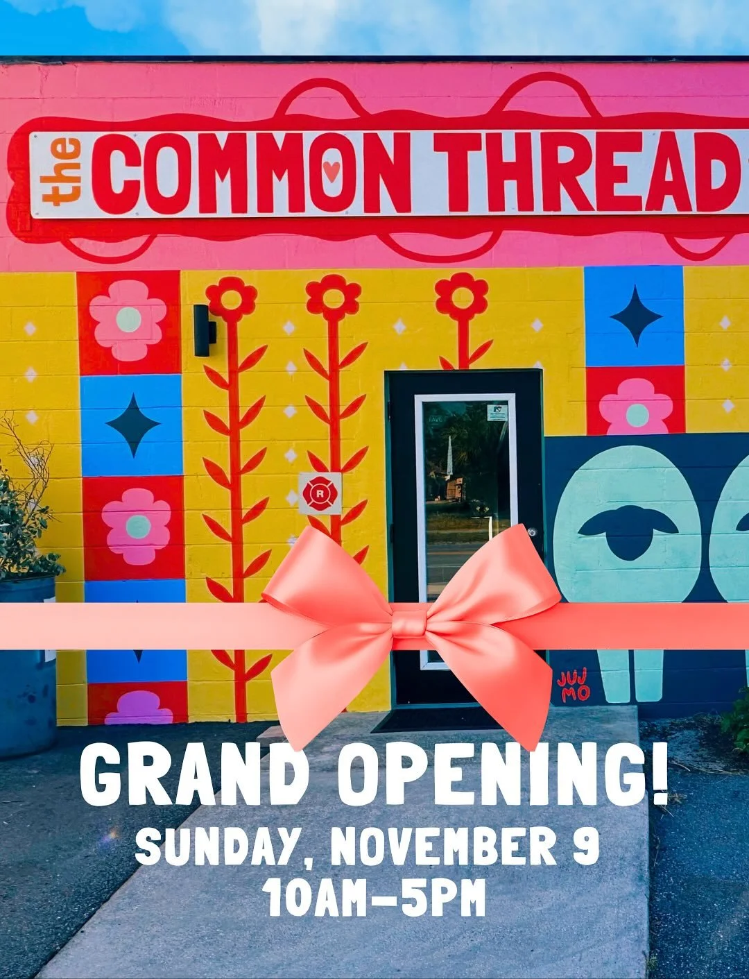 🎉 We&rsquo;re officially cutting the yarn! ✂️ 
It&rsquo;s finally happening: our Grand Opening! 🧶☕️ 
After our soft opening back in August and weeks of preview and pop-up hours, we&rsquo;re officially ready to celebrate our full launch: coffee bar,