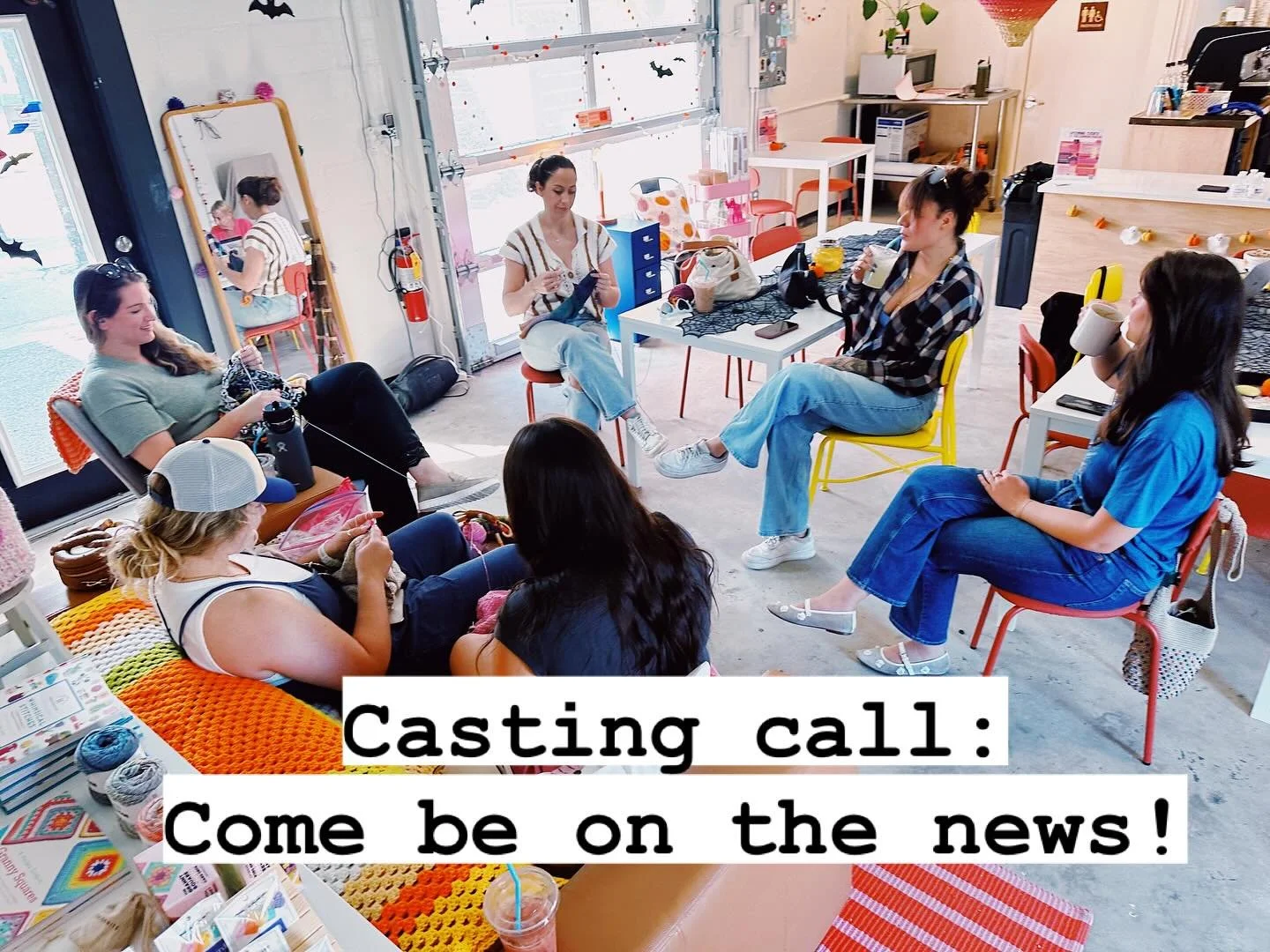 📺 Want to be part of the story?

We&rsquo;ve got not one but two news stations coming next week to film segments about The Common Thread ahead of our Grand Opening on November 9th, and we&rsquo;d love for our community to help us show off the vibe t