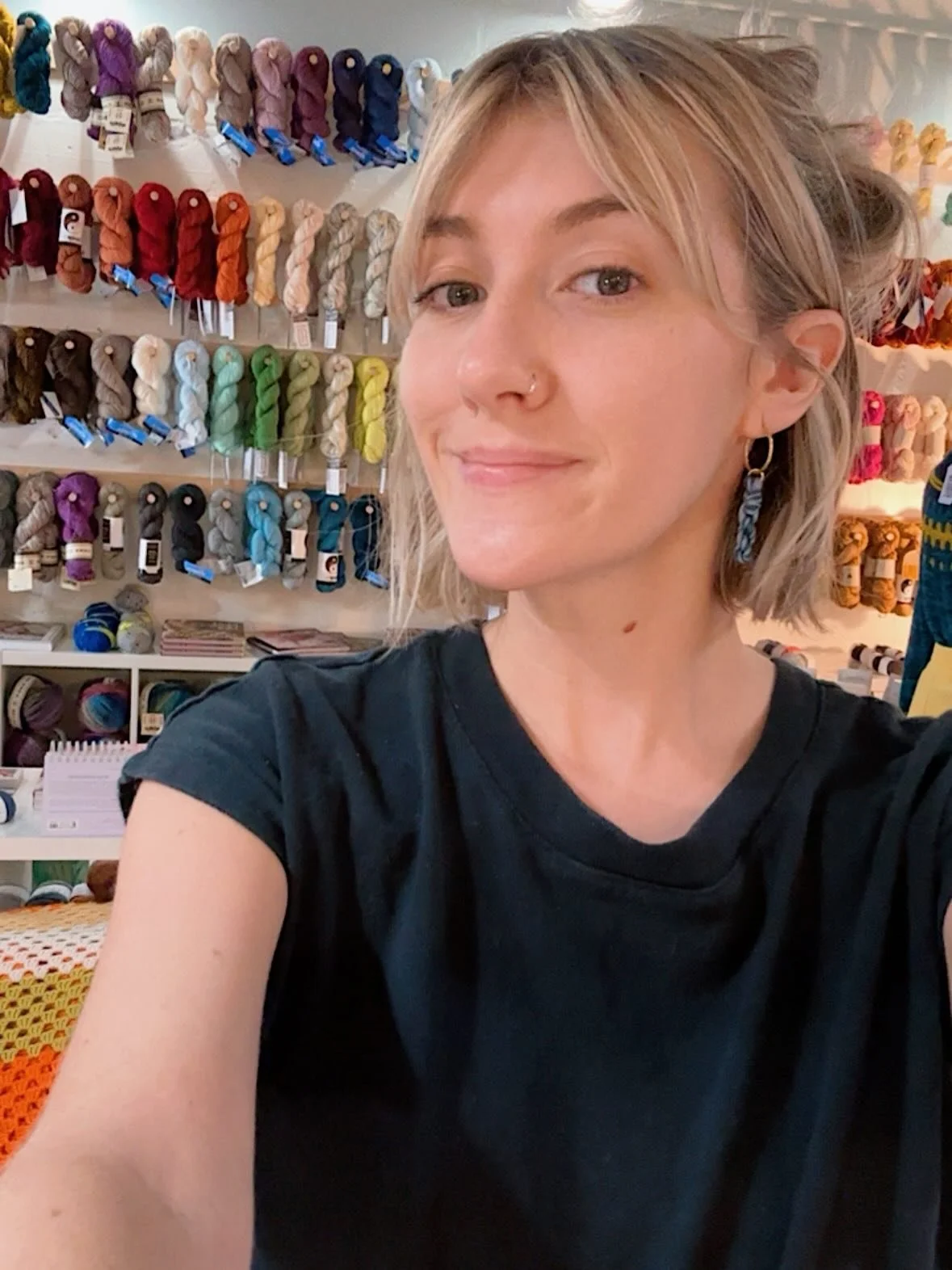 The shop may be closed today, but I&rsquo;m here packing up all your Cyber Monday orders. Thank you!! 🧶💛

Our biggest sale ever is live until midnight tonight:
✨ 10% off everything online (yes, everything!)
✨ Free shipping on $125+

If you&rsquo;ve