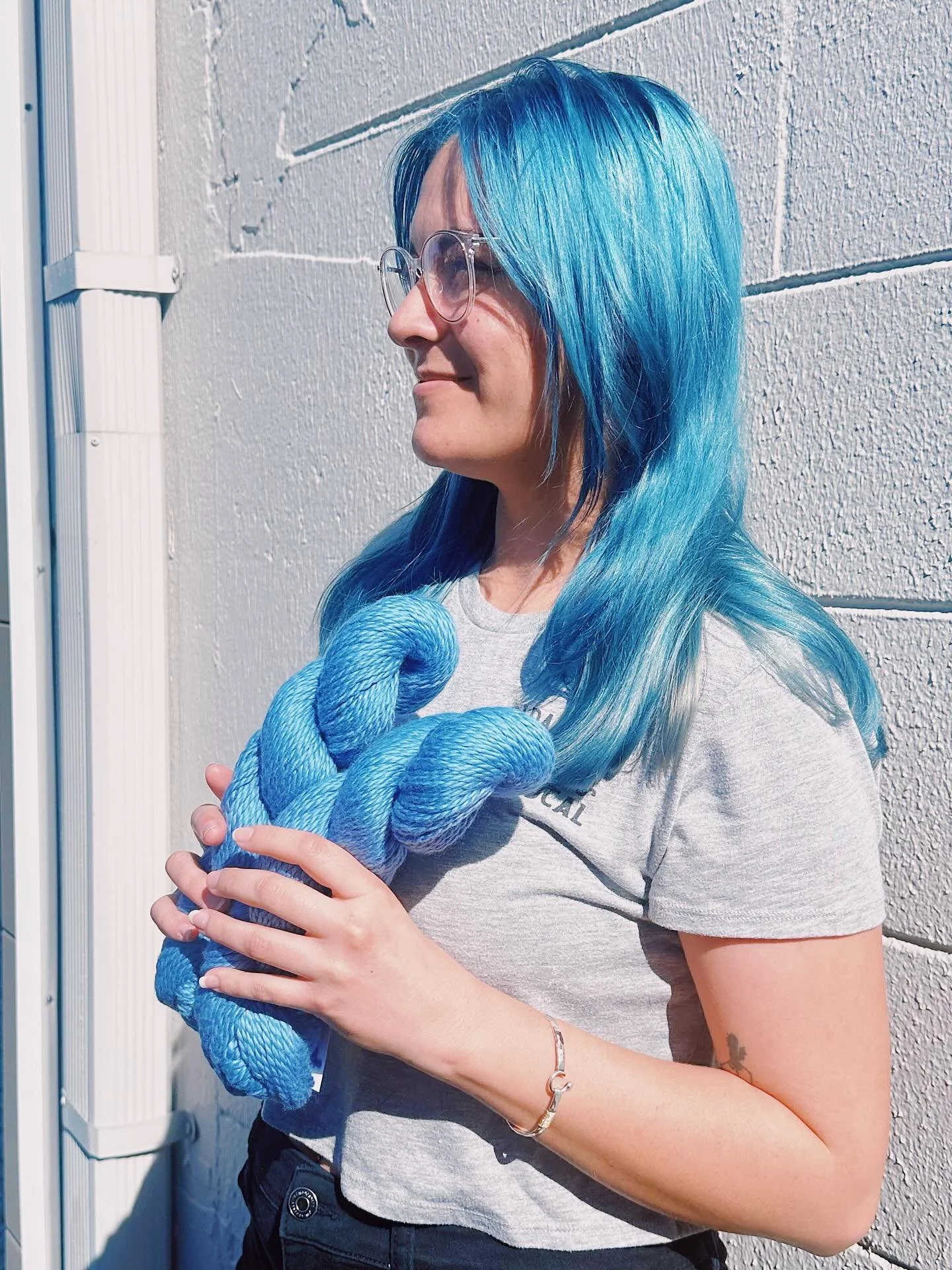 Blue dreams 🌊  We&rsquo;re stocking up on new colors for the new year, including our favorite workhorse, Blue Sky Organic Cotton, and the always magical Ito Sensai mohair. 

Come see what&rsquo;s new in St. Pete&rsquo;s fiber arts playground 🩵