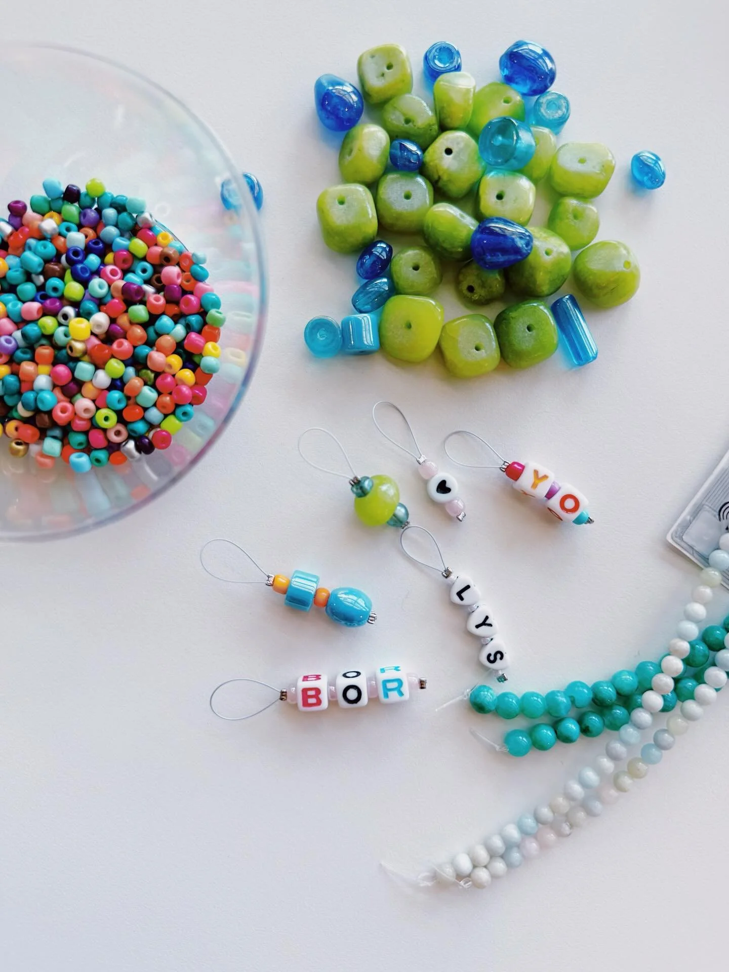 Tomorrow&rsquo;s the day ✂️🧶 Come celebrate Local Yarn Store Day with us at The Common Thread and make your own stitch markers at our DIY bead bar! 

Make something cute for your WIP, hang with fellow fiber folks, and soak up the party vibes.

We&rs