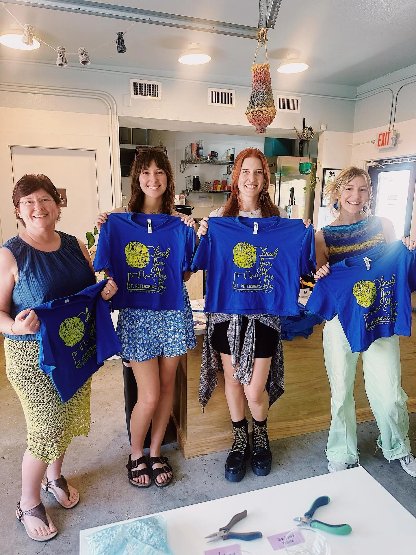 That&rsquo;s a wrap on our first ever Local Yarn Store Day!

Today was a blast and I (Shannon) cannot thank you enough for coming out to celebrate with us! 

Huge shout out to @sickdopefresh for screen printing the cutest tees and bags, to @bayareakn