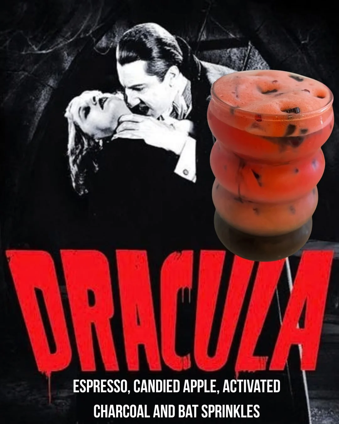 our october drink menu officially launches tomorrow, but we are so excited we had to post them today!! 🧛&zwj;♂️ 🧟&zwj;♀️ 👻 🎃 

our baristas had so much fun coming up with drinks inspired by hollywood&rsquo;s classic horror flicks, and we hope you