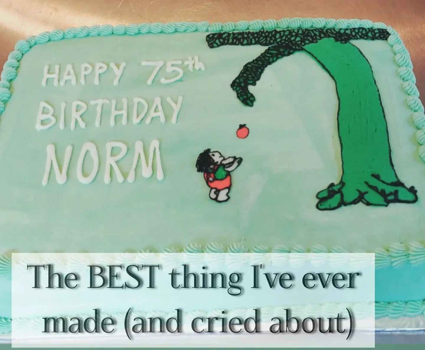 ππ©· Sometimes a cake isn't just a cake. It's memories of a special parent who gave you everything you needed. ππ©· New blog is up on the website.