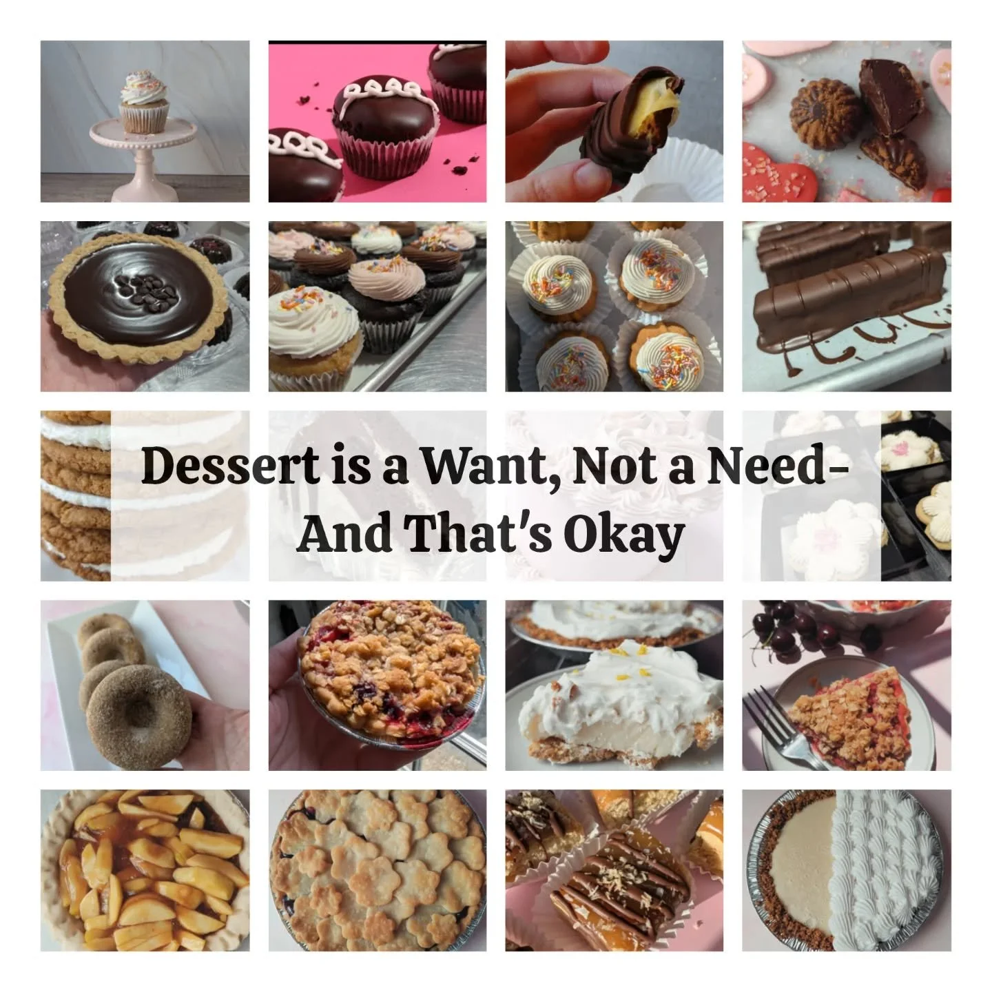 Hey Anniemayniacs! Dessert isn&rsquo;t a need, it&rsquo;s a little moment of joy. 🍰 Treat yourself, savor it, and remember &mdash; sometimes the &ldquo;want&rdquo; is the best part of life. Full blog post is up on the website!