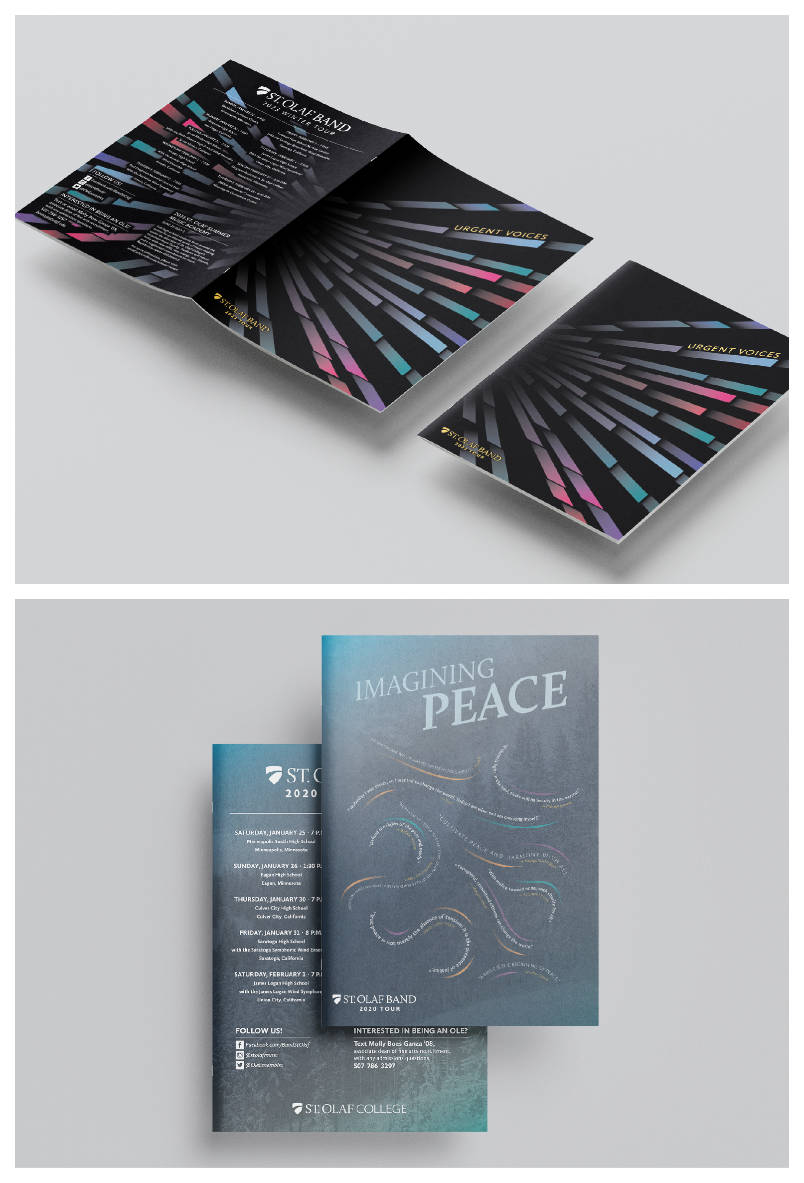 St. Olaf Music Tour Programs