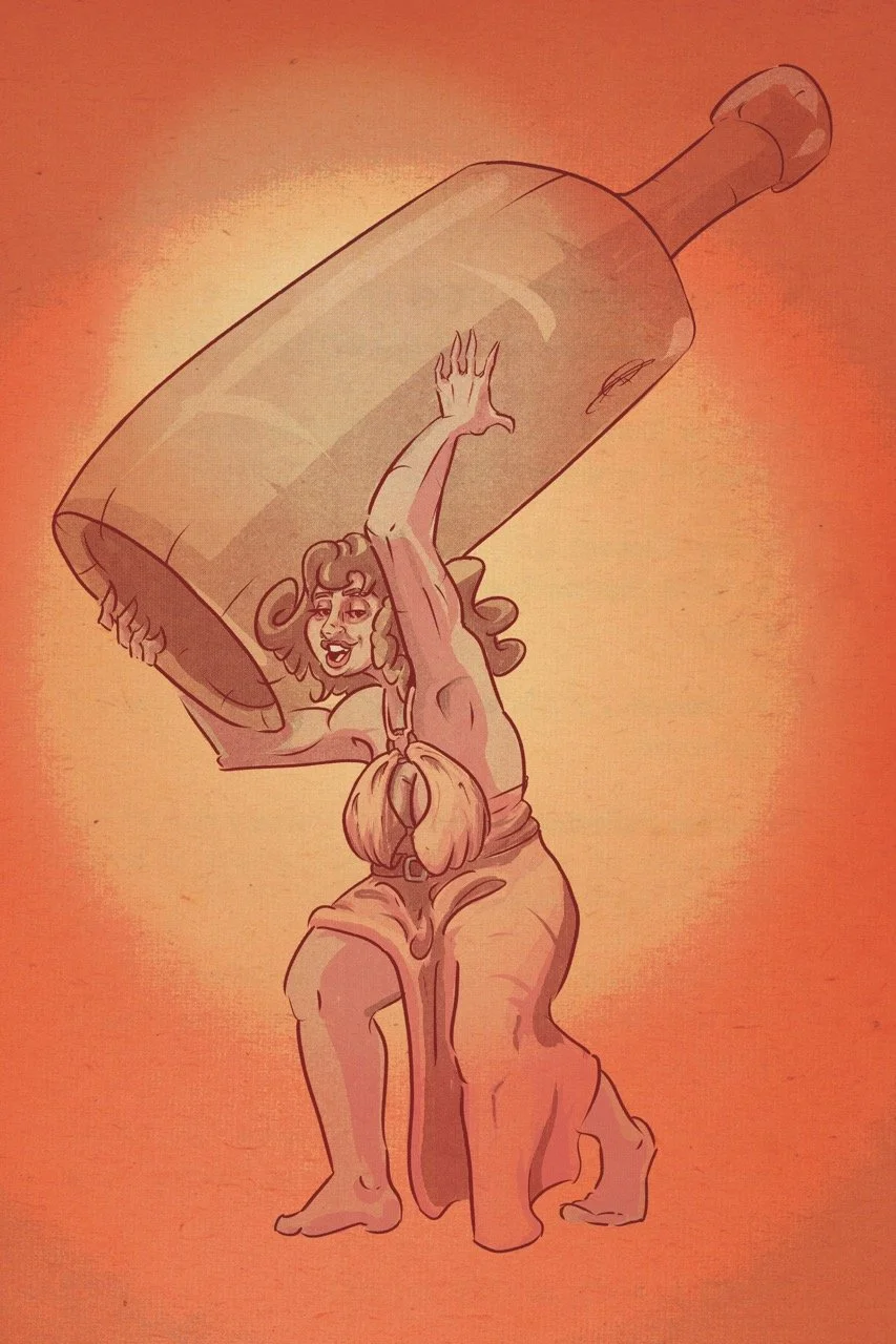 Atlast (Original art for Lunar)