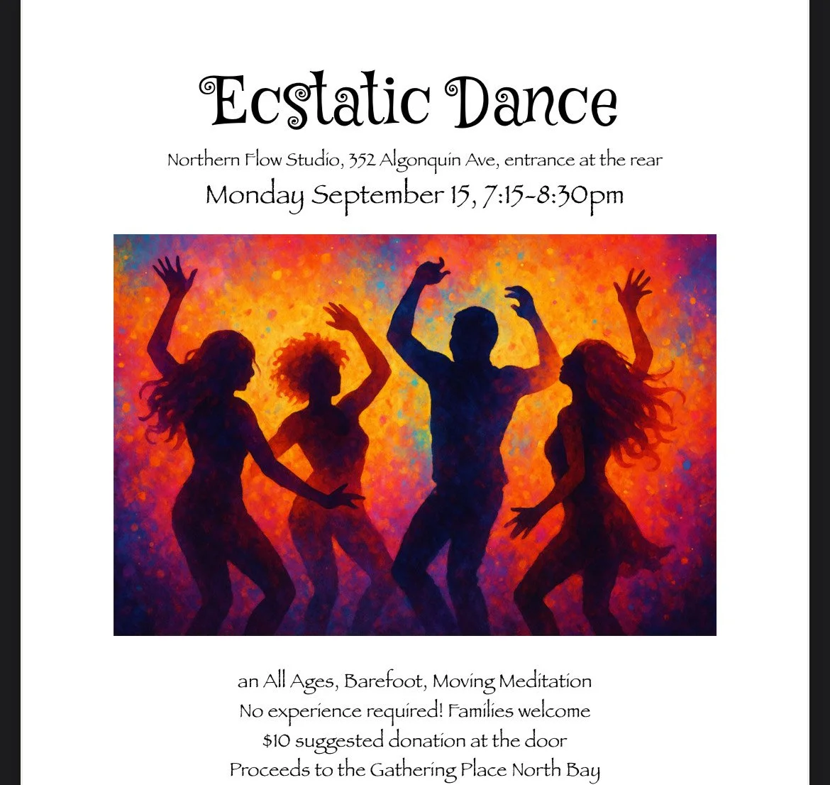 Ecstatic Dance!