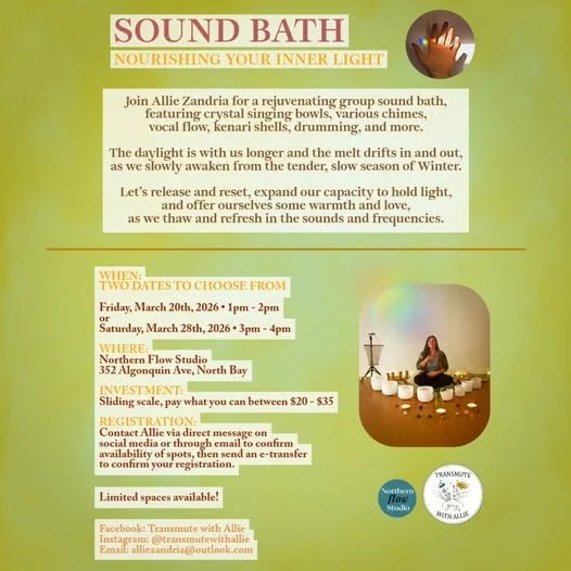 SOUND BATH: Nourishing Your Inner Light 