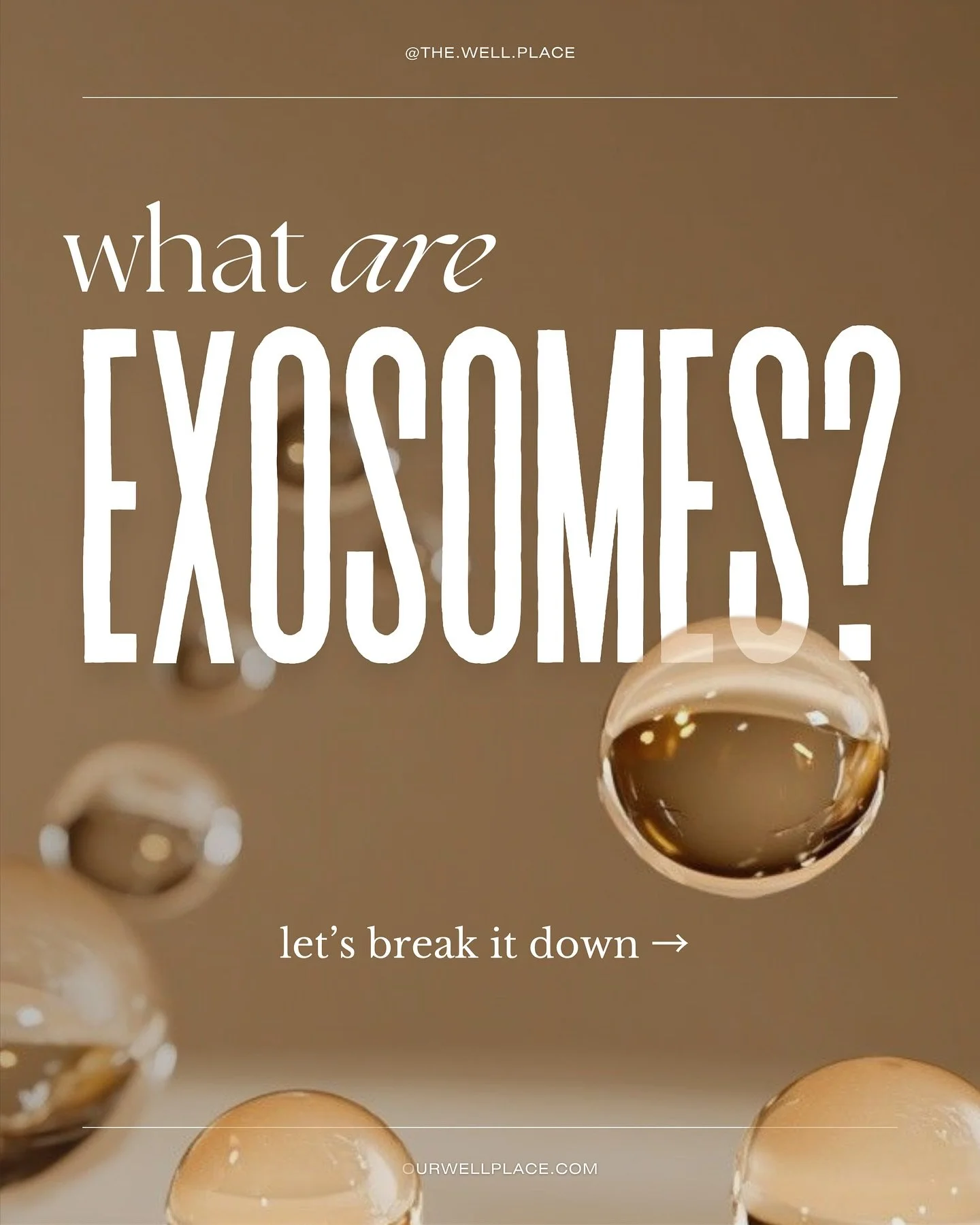 Your cells talk. Are you listening? 🫧

Exosomes: tiny (~50-100 nm) messengers your body uses for cellular communication. Understanding them changes everything about healing.

What if healing has always been about contact, communication, and connecti