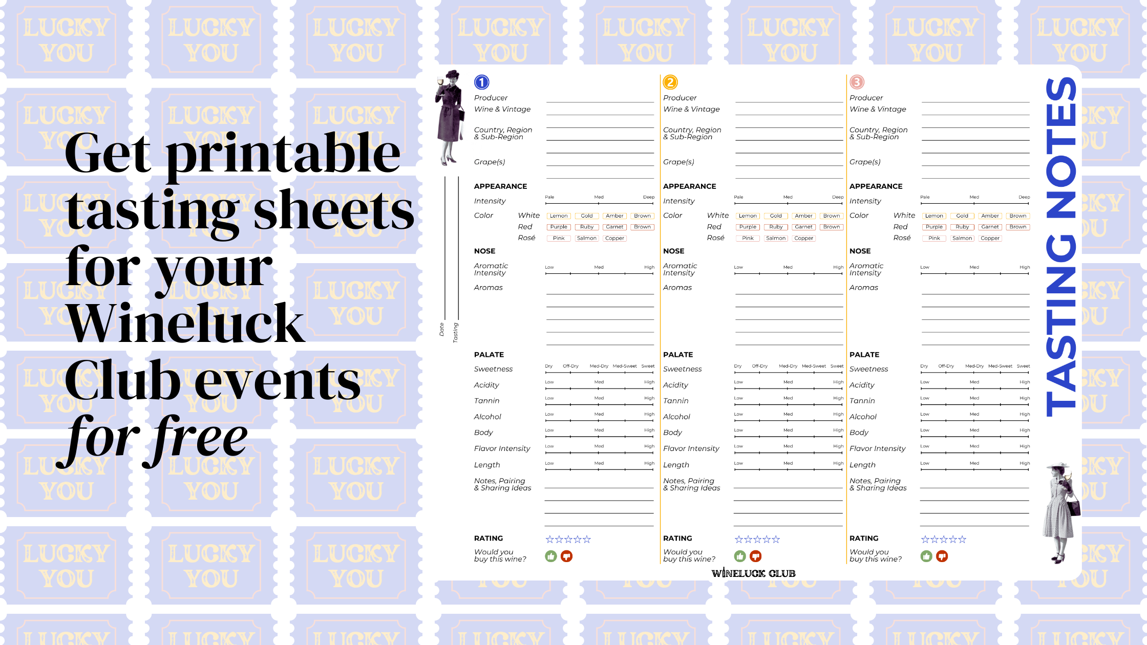 Enhance Your Wine Tasting Events With Free Printable Tasting Sheets Enhance Your Wine Tasting Events With Free Printable Tasting Sheets