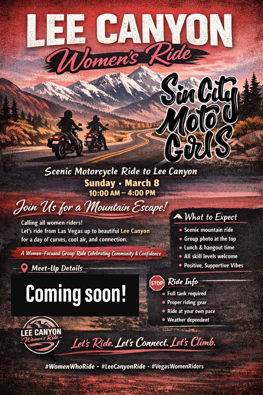 Lee Canyon Women's Ride! 