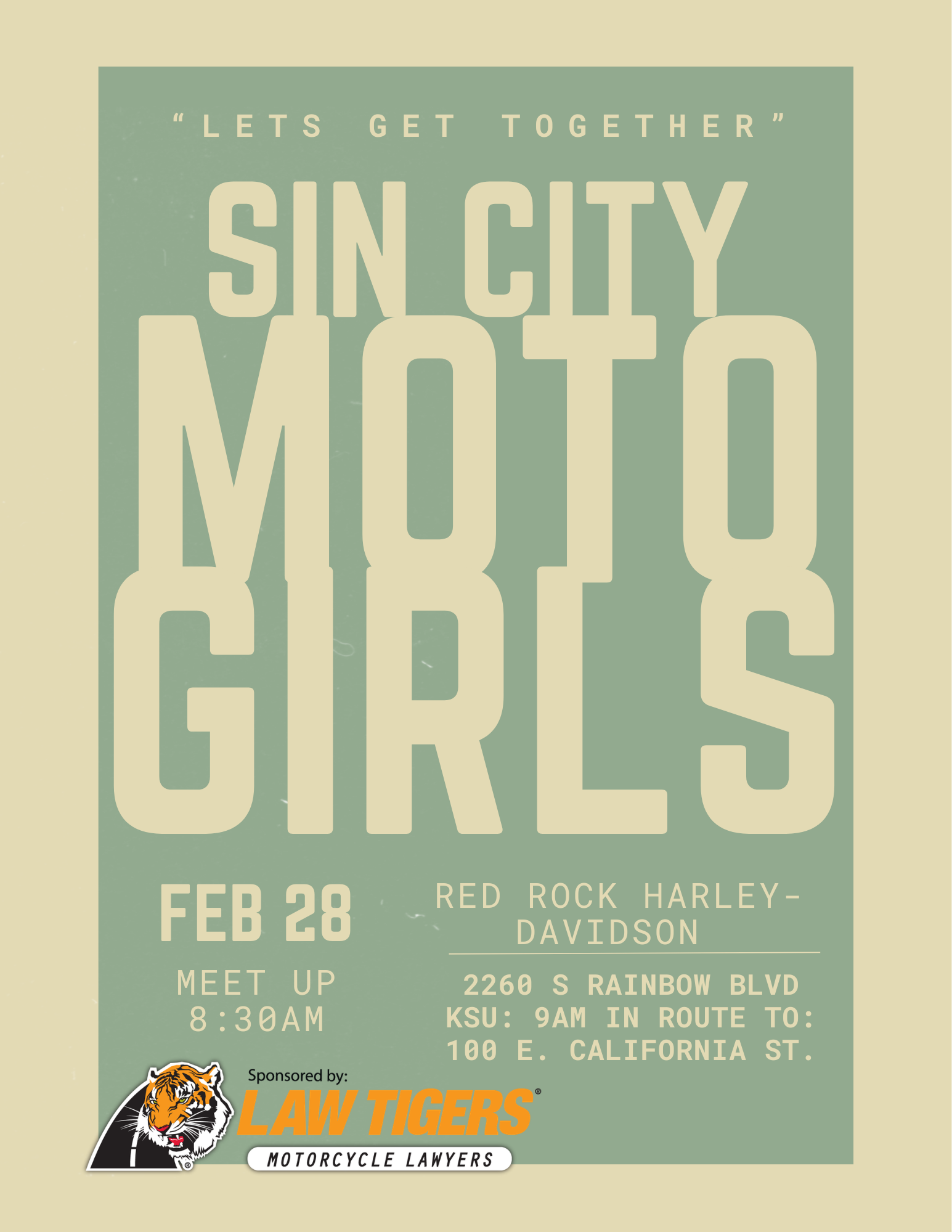  "Let’s Get There Together" Event Ride