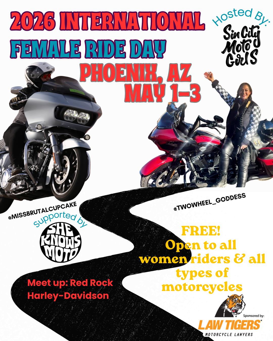 International Female Ride Day- Phoenix Takeover 