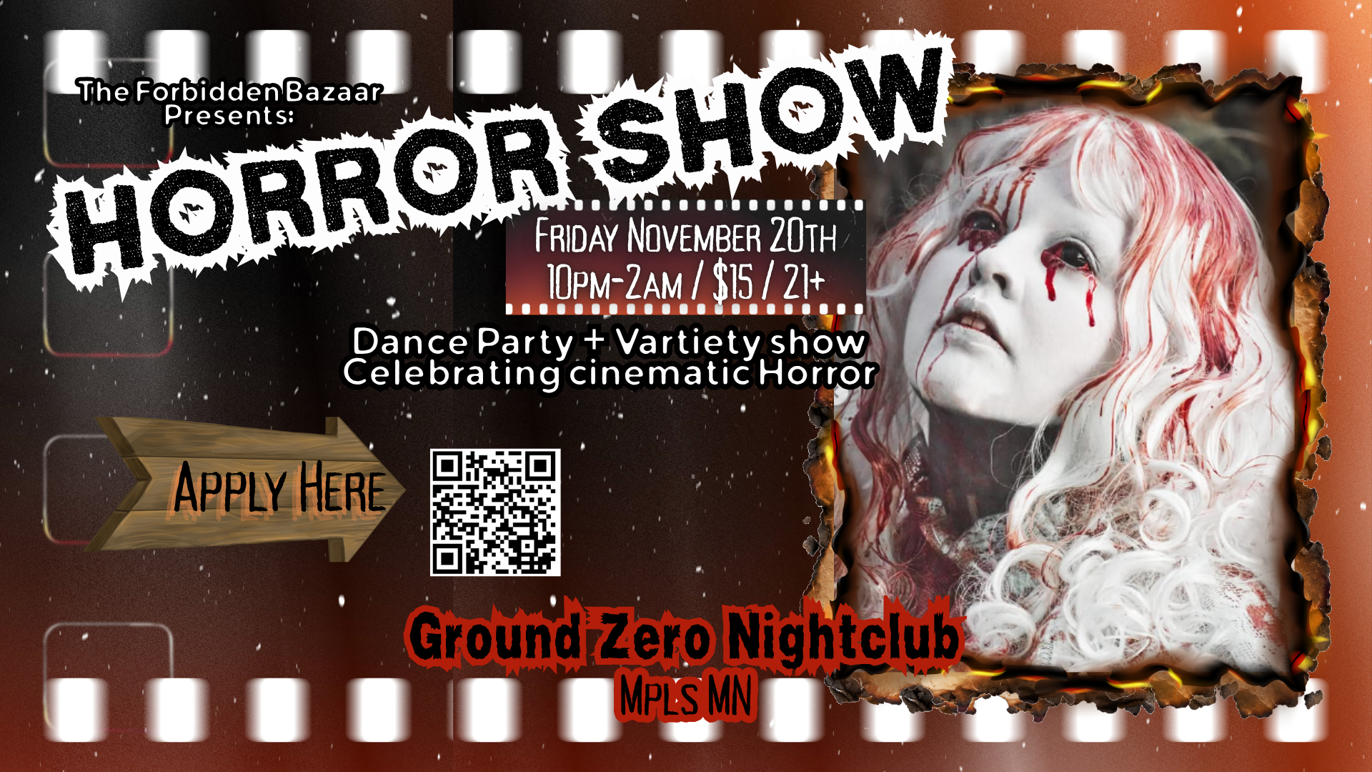 The Horror Show at the Forbidden Bazaar