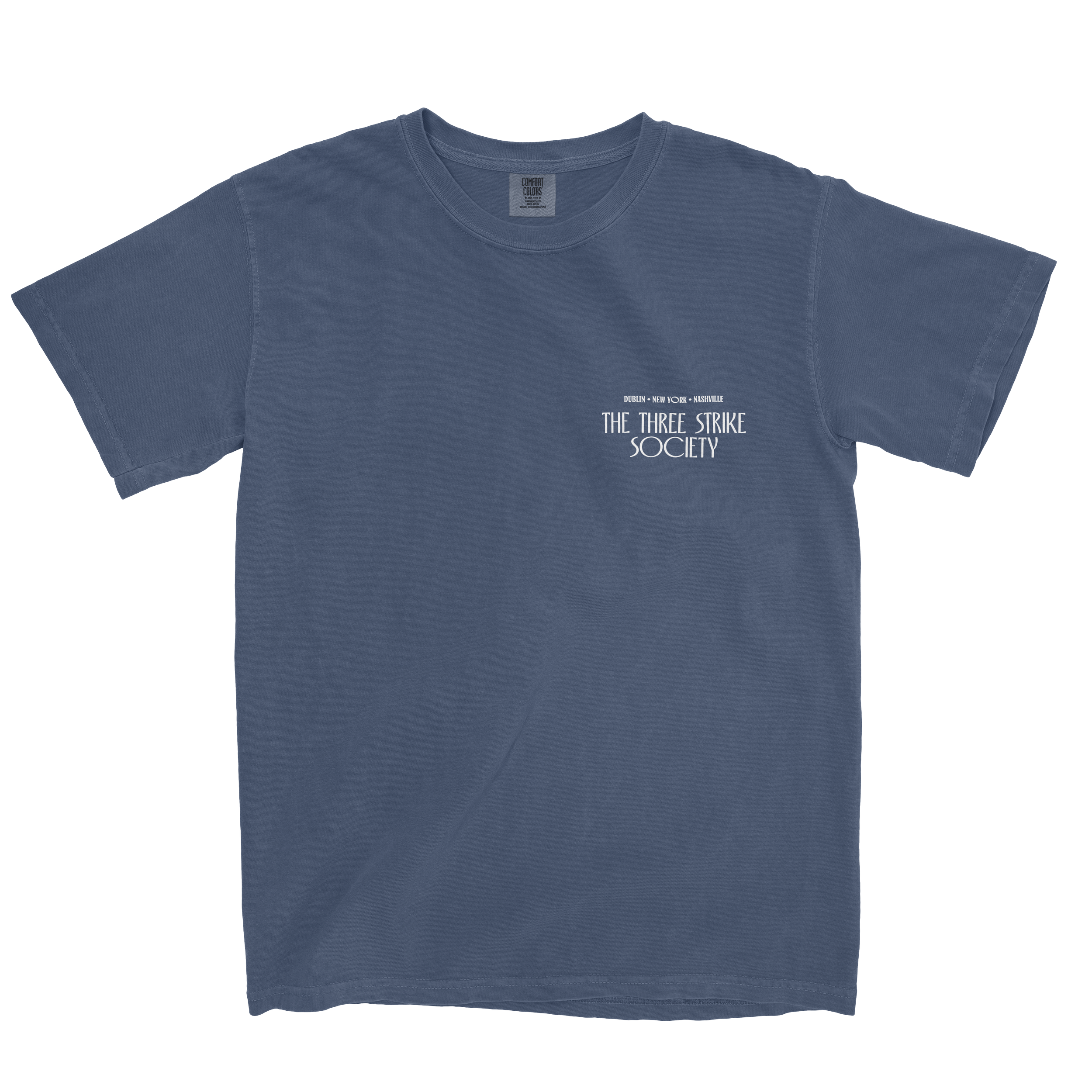 AlexandraKing_ThreeStrikeSociety_Navy_Front.png
