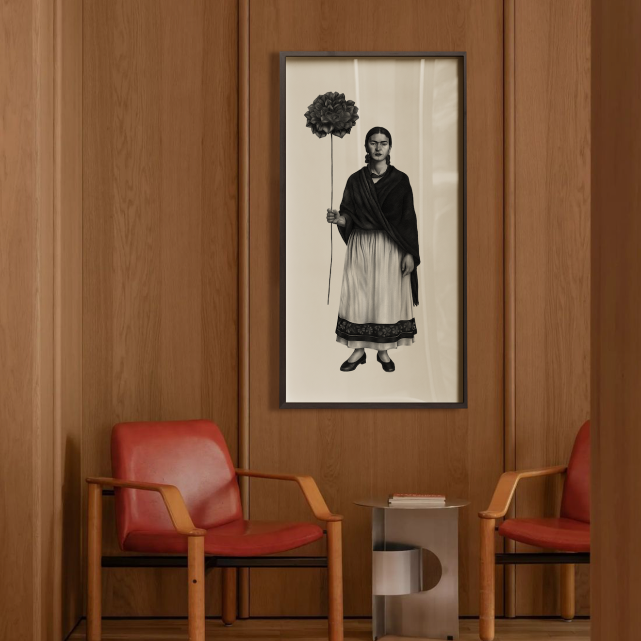 An empty womb and a hand full of flowers