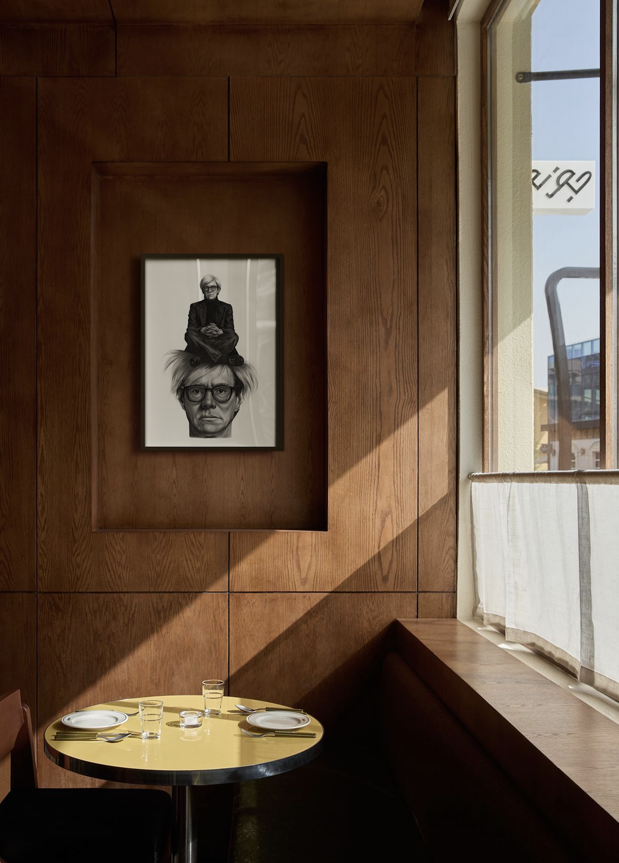 'Warhol on Warhol' Signed Original