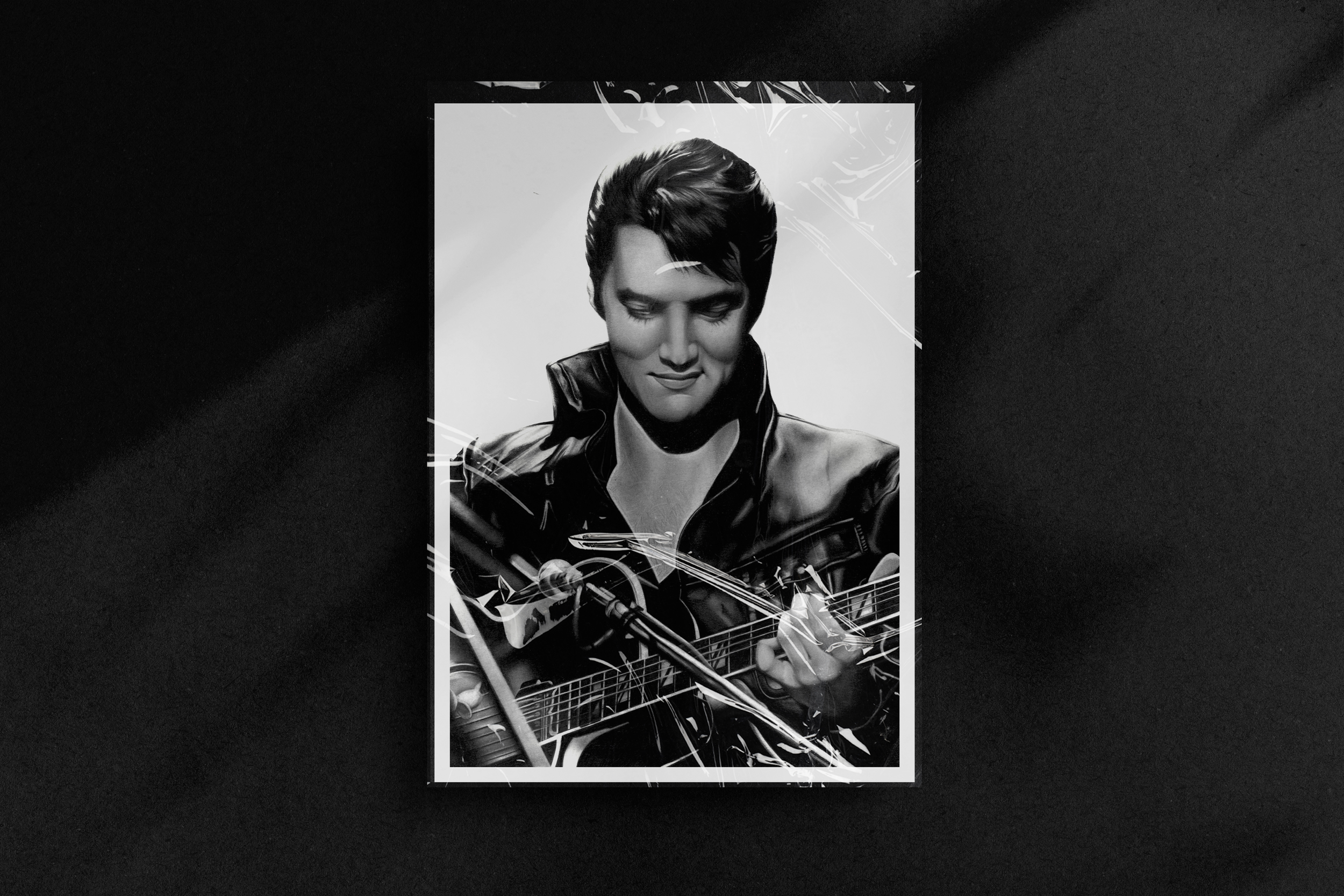A4 Elvis Presley Print