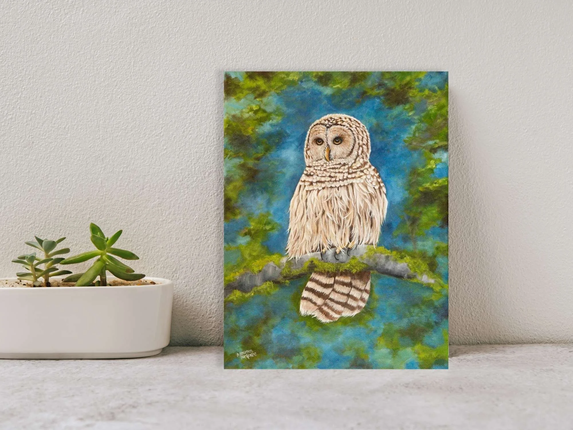 original owl painting on a shelf.jpg