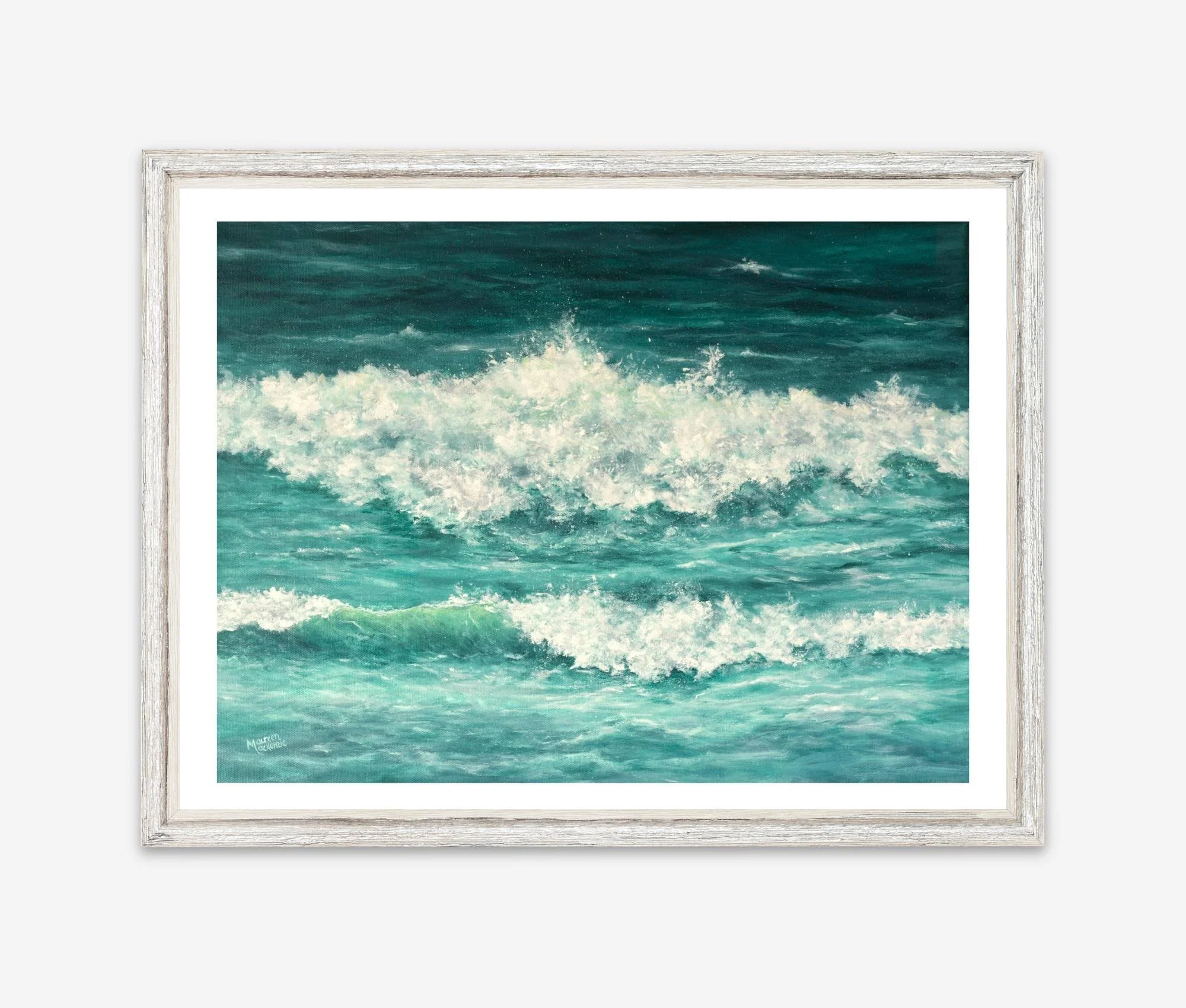 wave print in a frame by Maureen MacKenzie.jpg