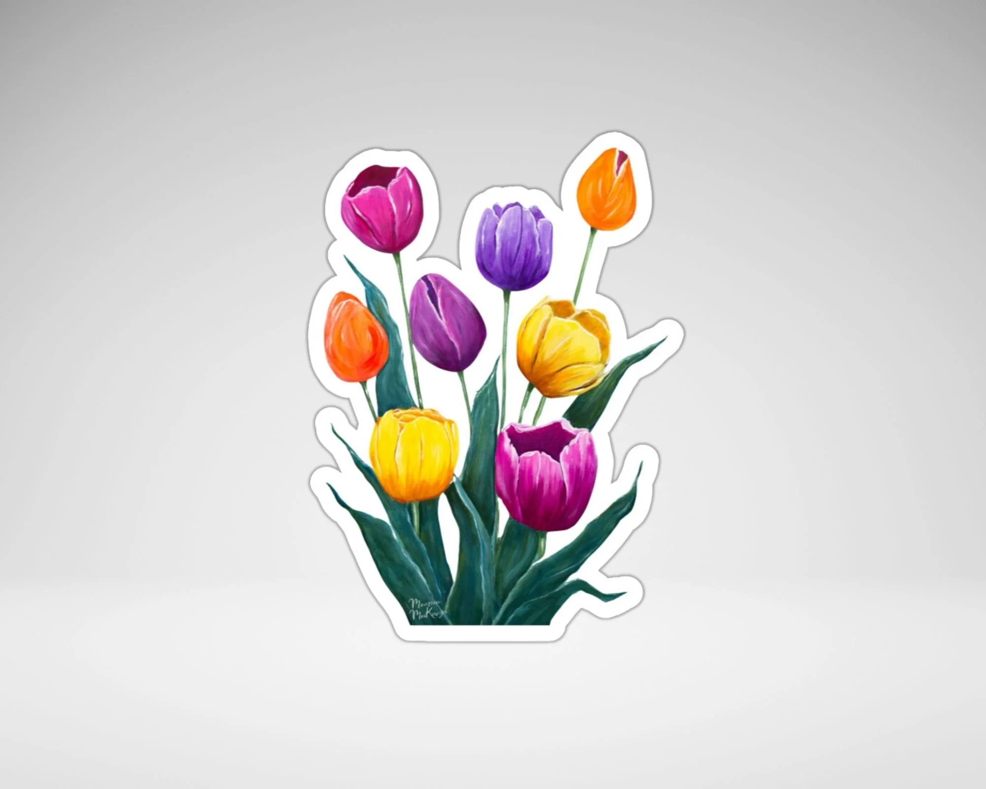 tulip sticker flatlay.jpeg