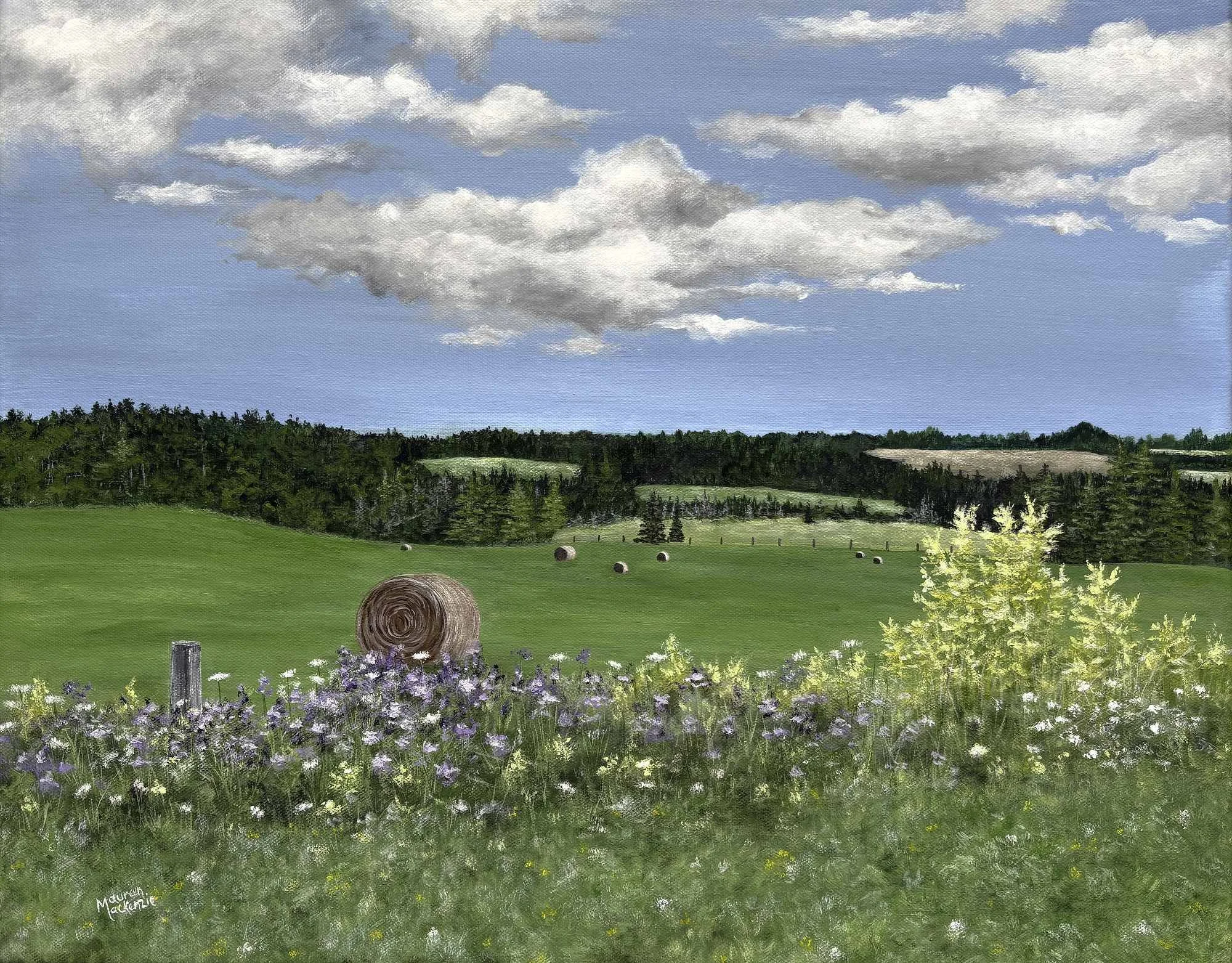 Prince Edward Island Farmlands  - 16x20