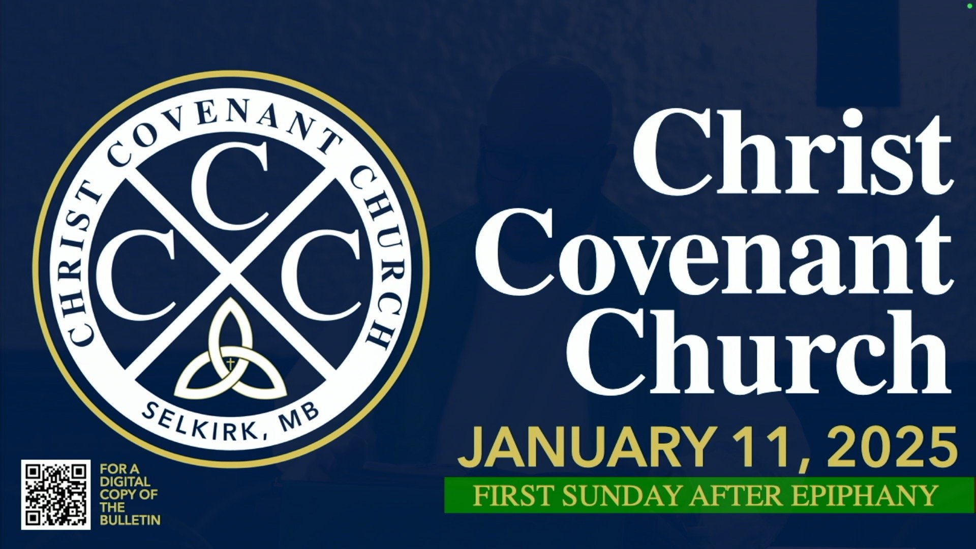 First Sunday After Epiphany | 01.11.26 | CCC Covenant Renewal Livestream
