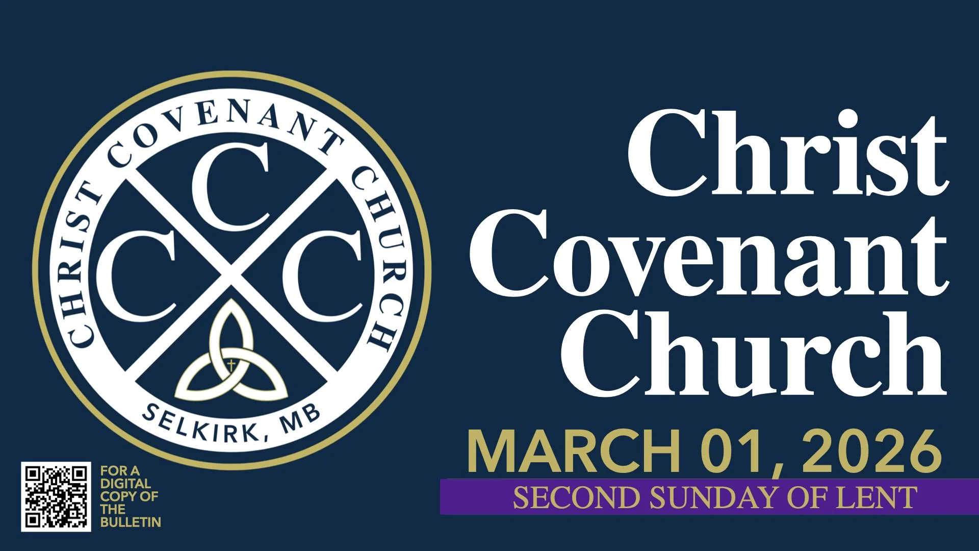 Second Sunday of Lent | 03.01.26 | CCC Covenant Renewal Worship