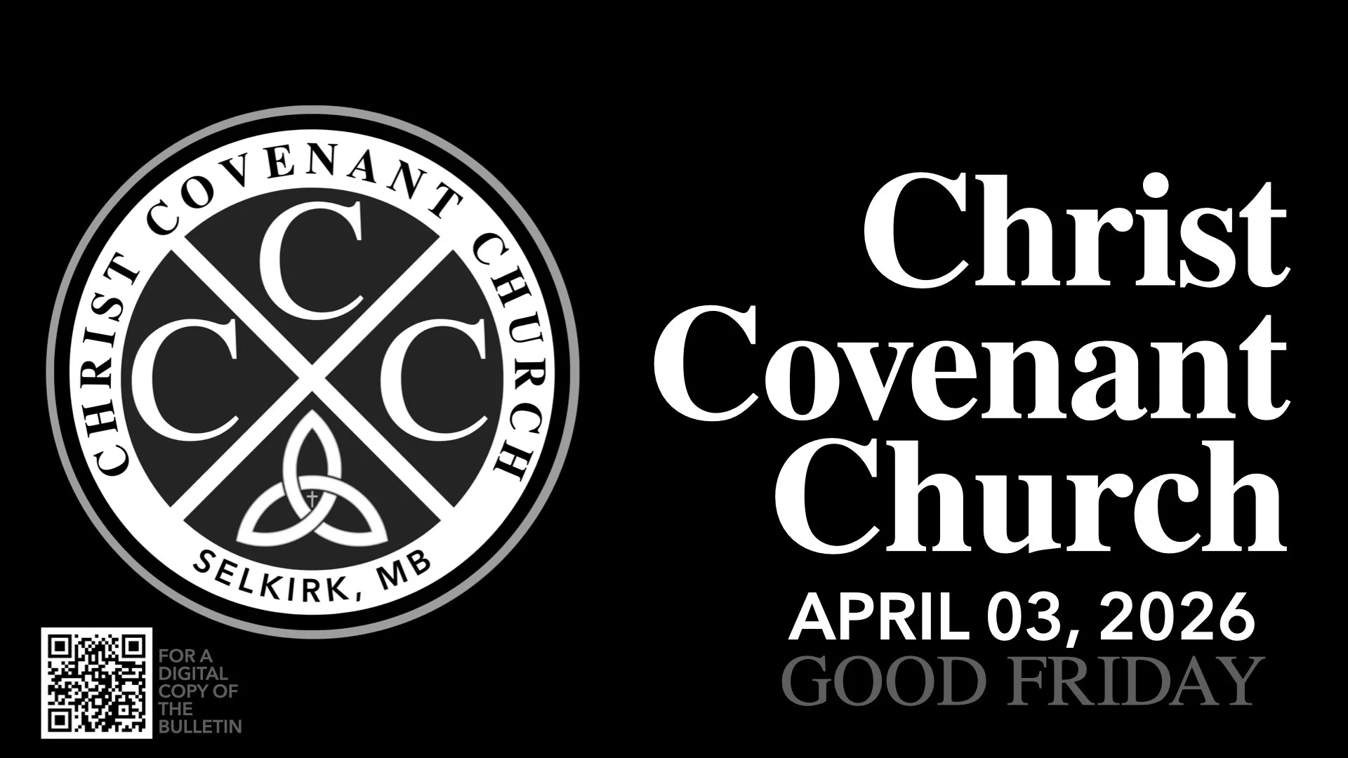 Good Friday “Tenebrae” Service | 04.03.26