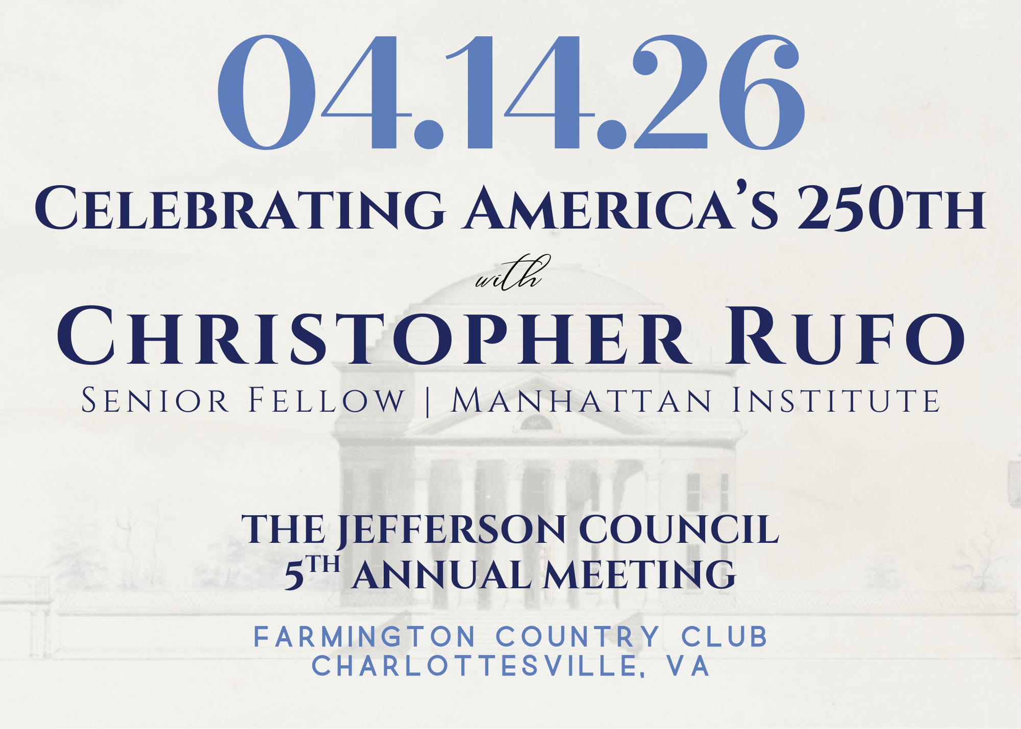 2026 Annual Meeting with Chris Rufo