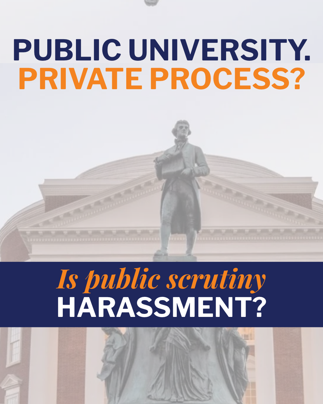 UVA Faculty: Transparency and Free Speech Are Not Harassment
