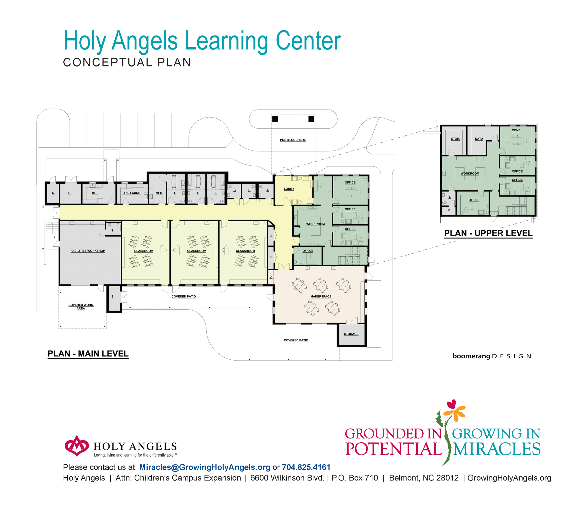 Holy Angels Learning Center Floorplan