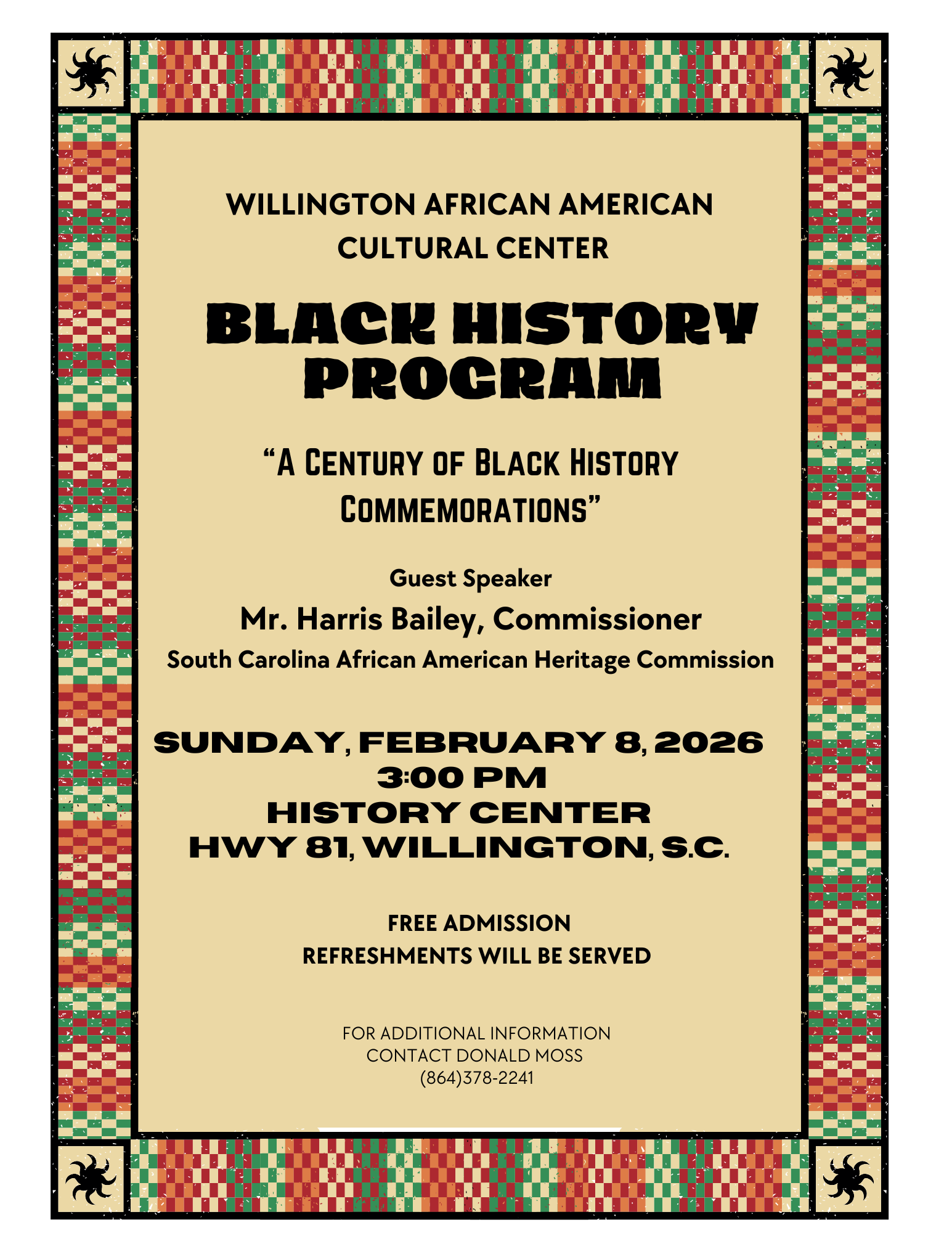 BLACK HISTORY PROGRAM