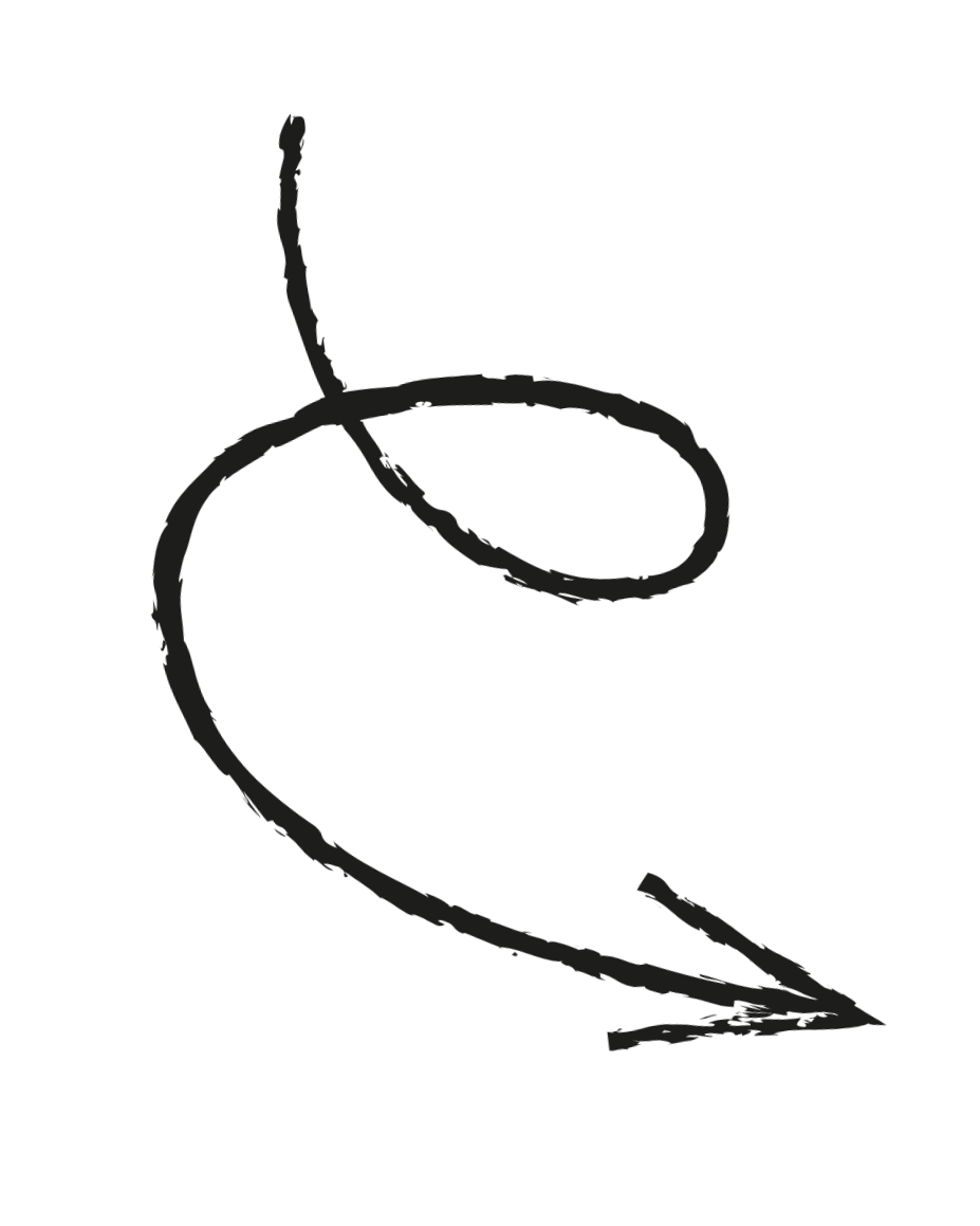 A black sketch of a rose with a single leaf, drawn in a minimalist style.