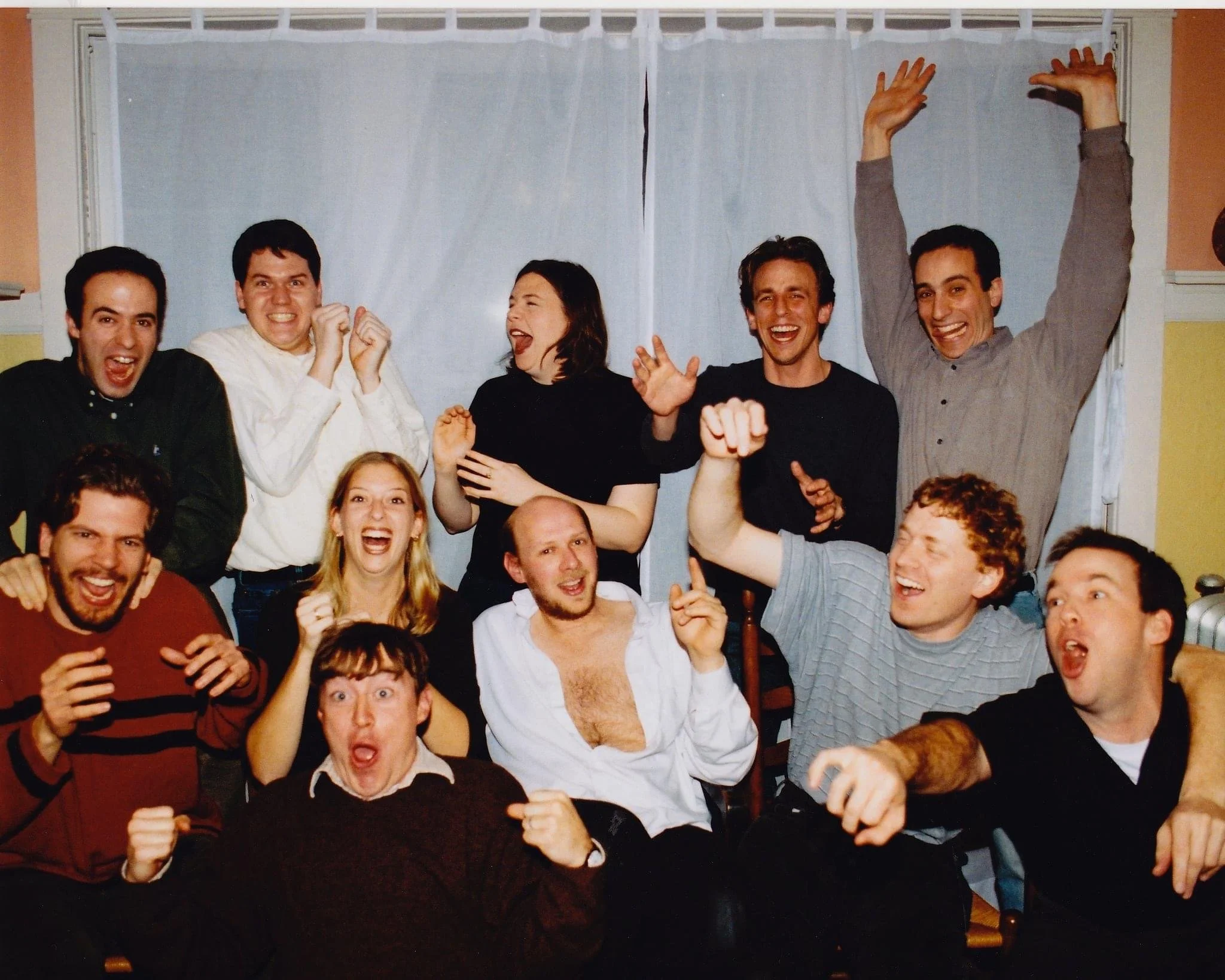 A very fun team picture with Preponderate (Seth Meyers, Ed Goodman, Jim Sullivan, Pete Grosz, Rob Janas, Jill Benjamin, Tom Herman, Bumper Carroll and Case Clay)