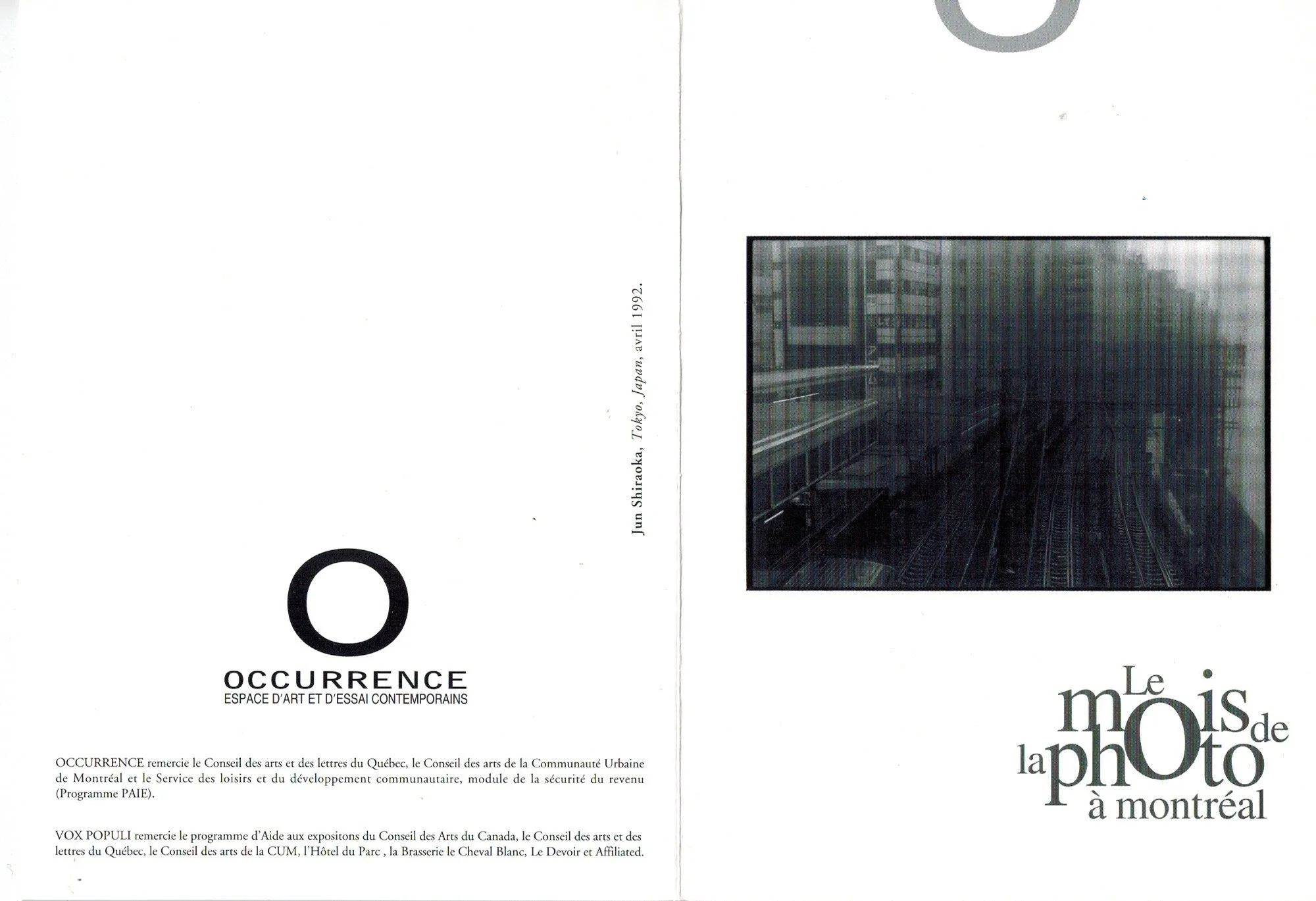 Jun Shiraoka | Emotion and experience / Les Frontières de l’ombre