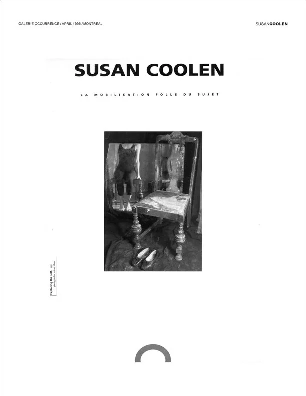 Susan Coolen | La mobilisation folle du sujet