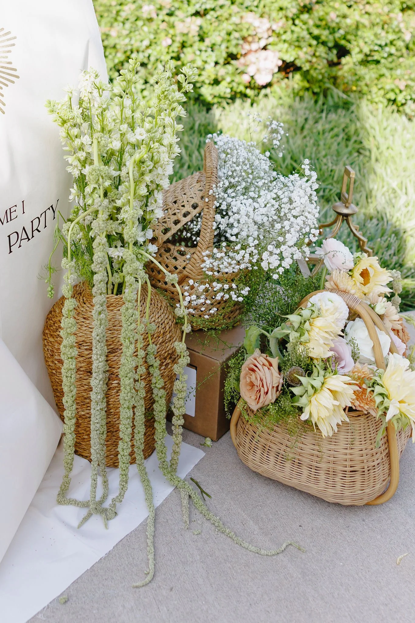 Rattan Vase