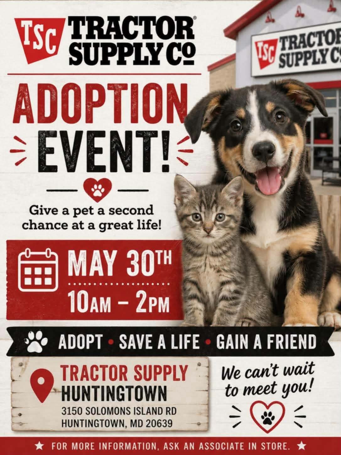 Tractor Supply Adoption Event